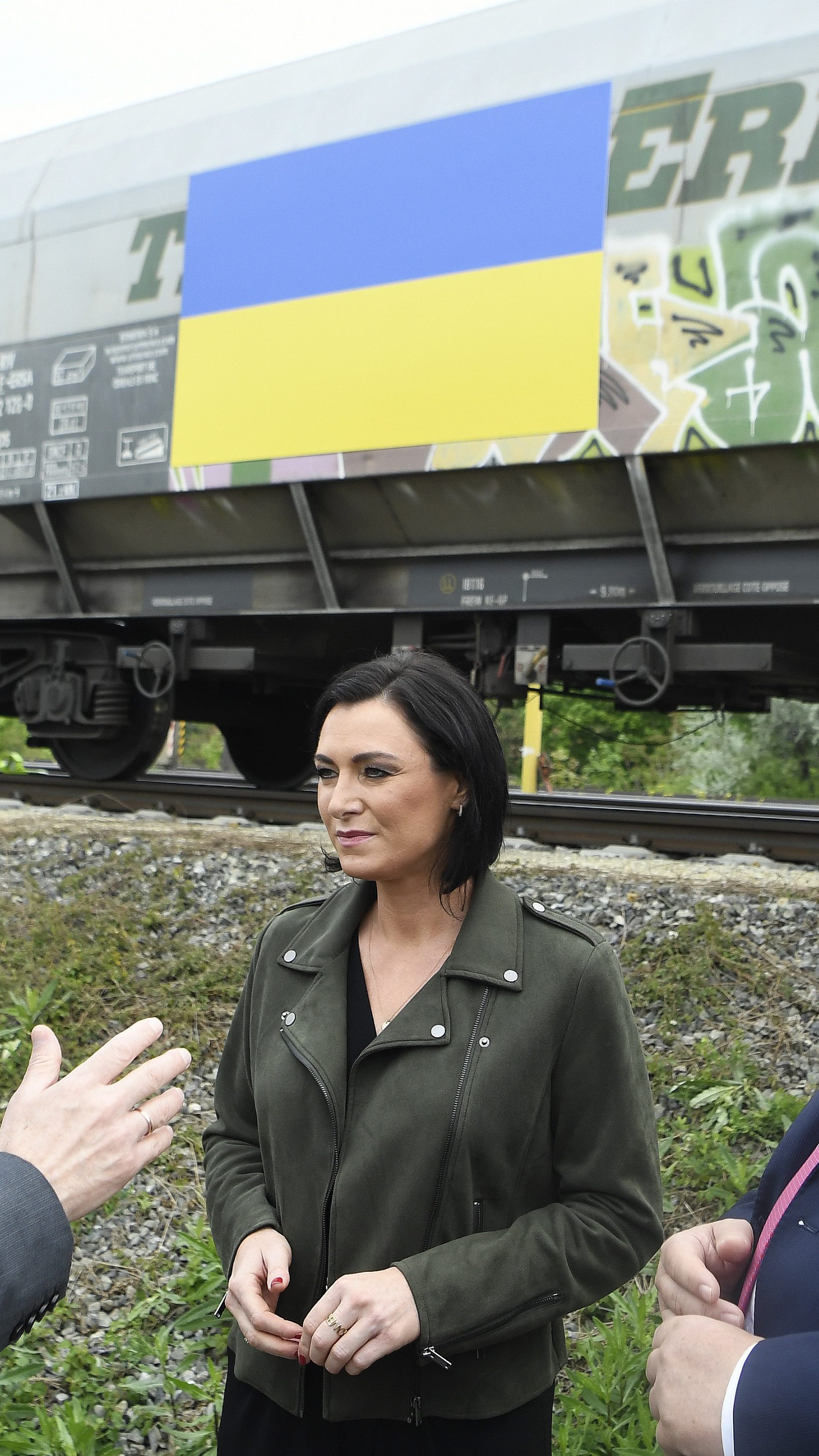 Mit dem Zug: 1.450 Tonnen Tierfutter aus der Ukraine in Wien eingetroffen.