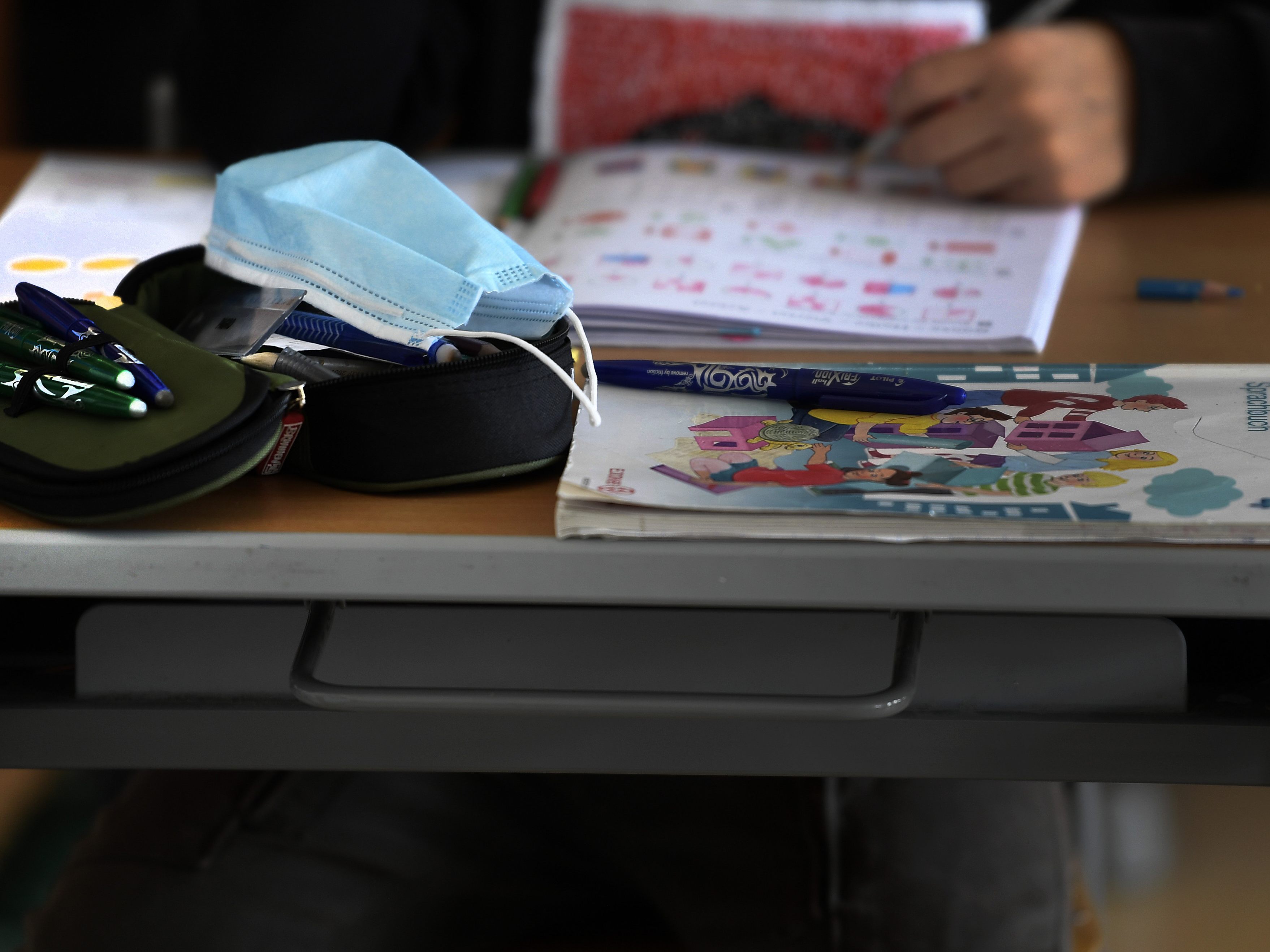 Das Bildwörterbuch "Österreichisches Deutsch - Ukrainisch" bekamen in Wien hunderte Kinder. Das Bildwörterbuch "Österreichisches Deutsch - Ukrainisch" bekamen in Wien hunderte Kinder.