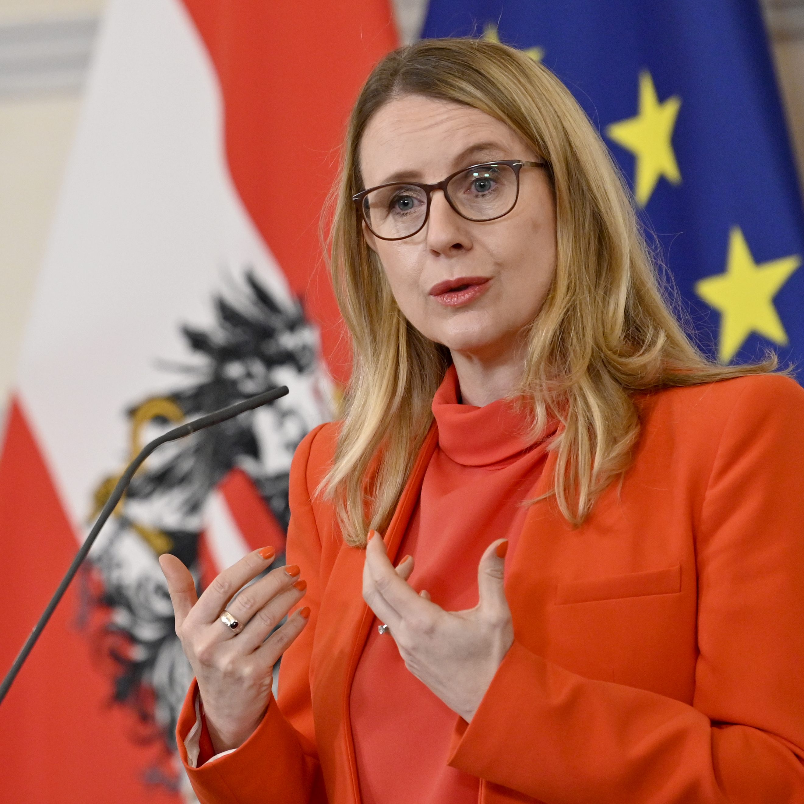 Österreich lehnt ein Gasembargo ab.