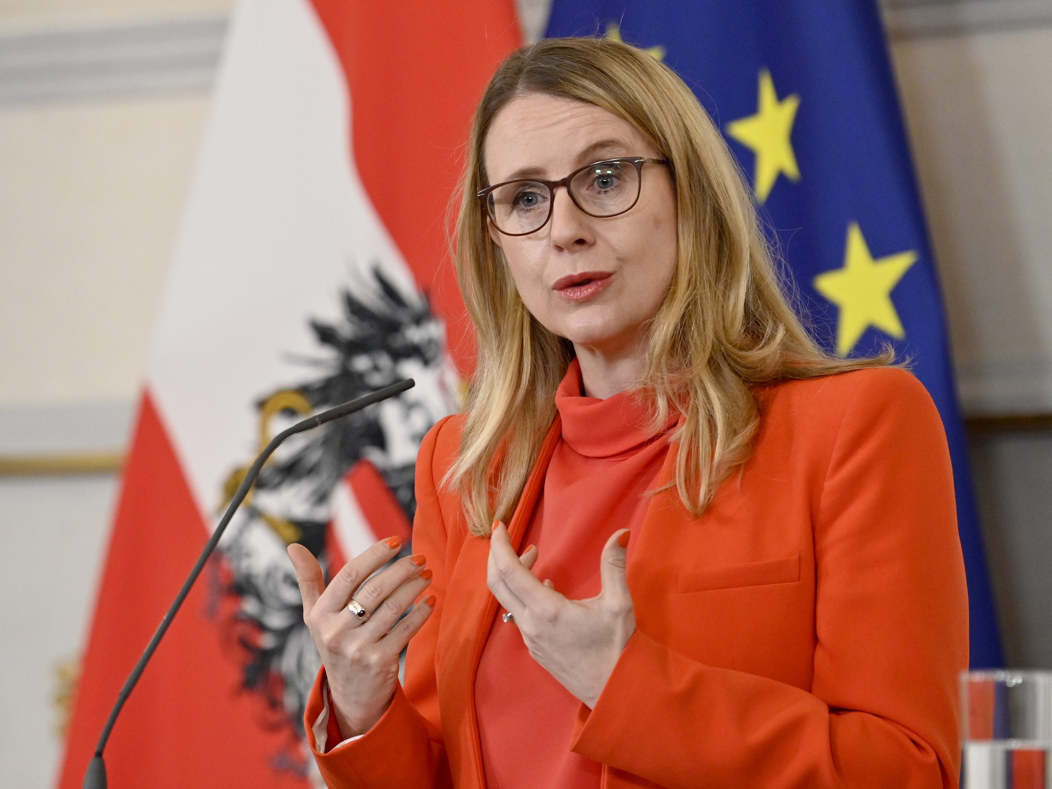 Österreich lehnt ein Gasembargo ab.