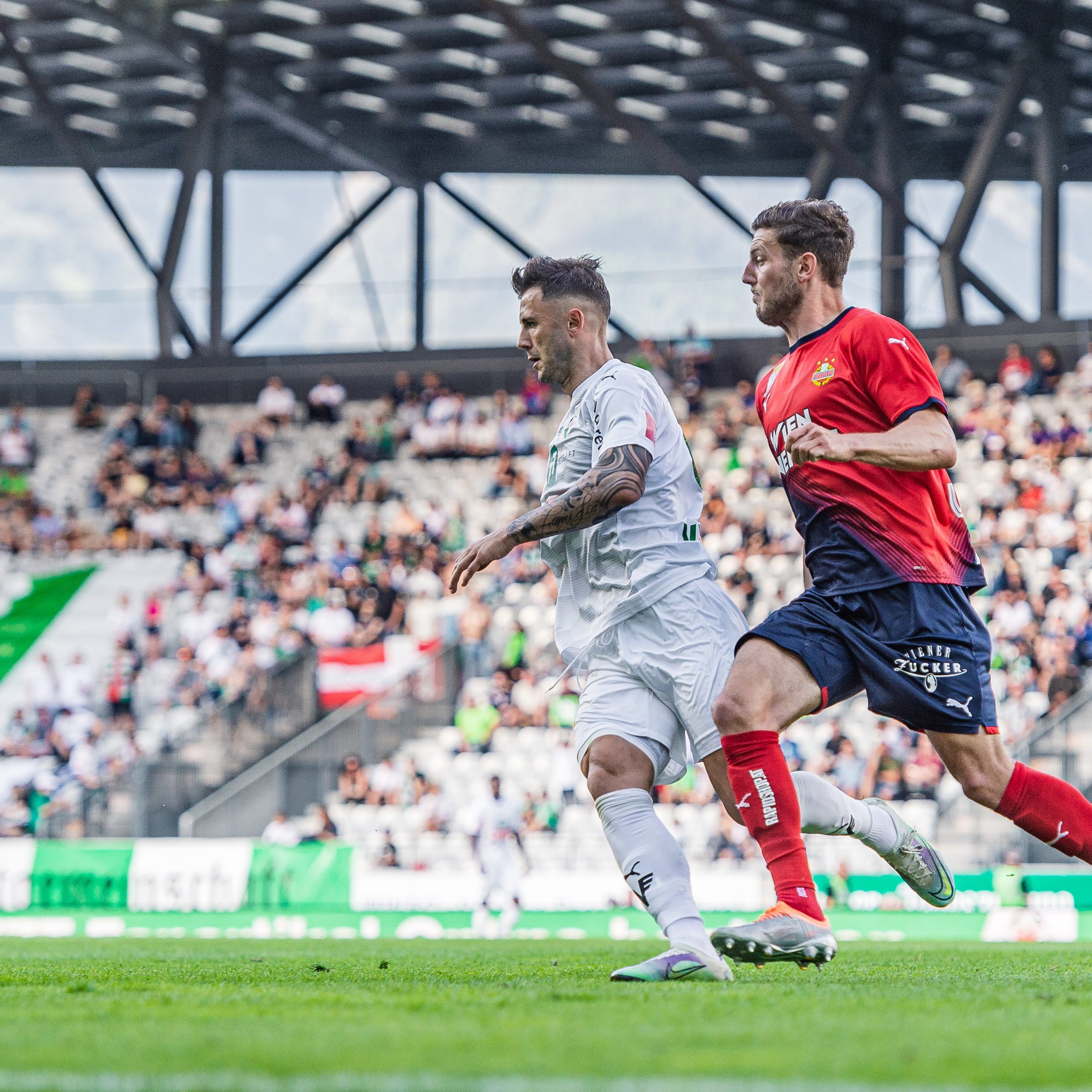 LIVE-Ticker zum Spiel Rapid Wien gegen WSG Tirol ab 17 Uhr.