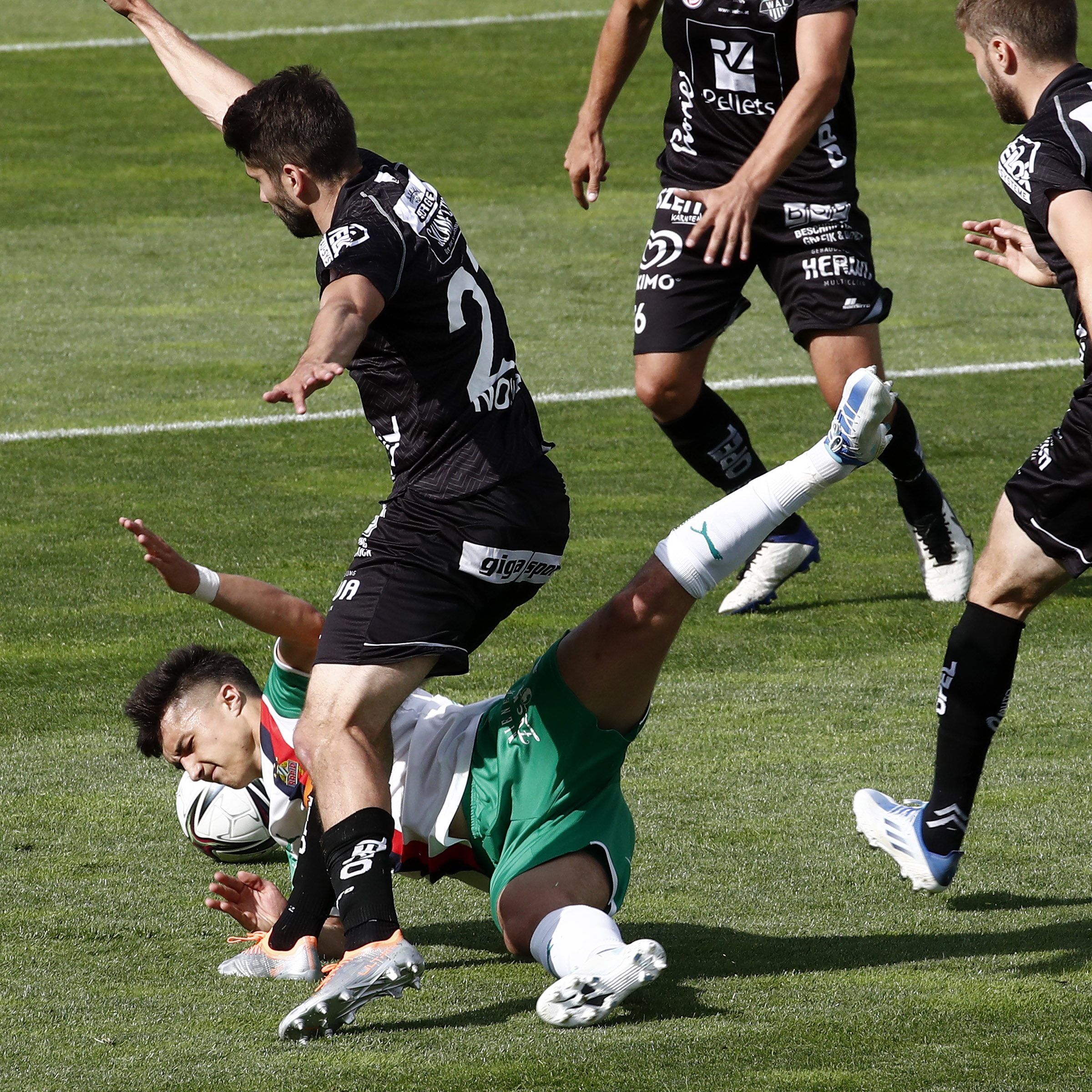 Rapid Wien verlor gegen den WAC, die Wiener Austria bezwang Sturm Graz.