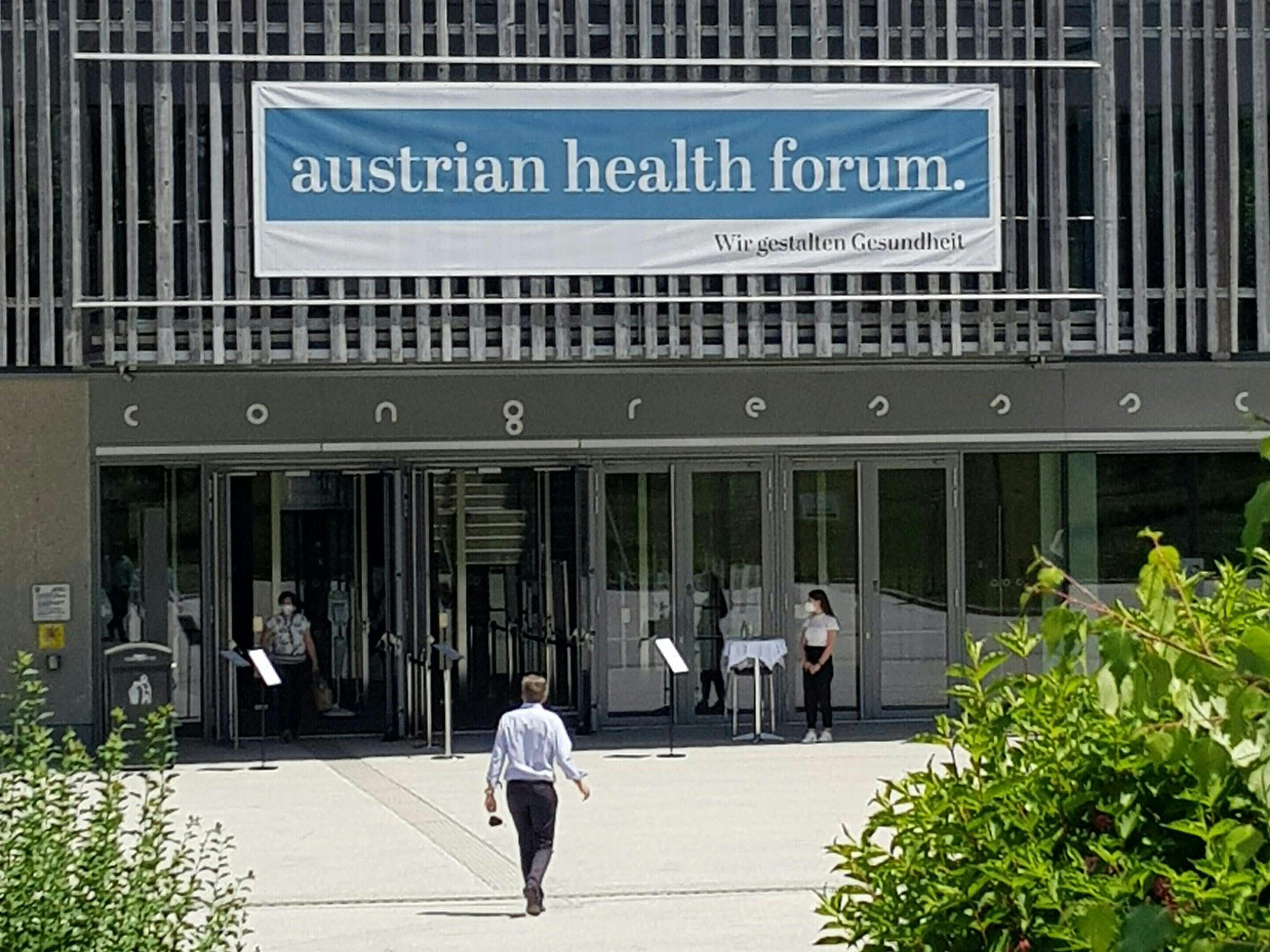 Beim Austrian Health Form in Schladming wird die Zukunft des österreichischen Gesundheitssystems diskutiert.