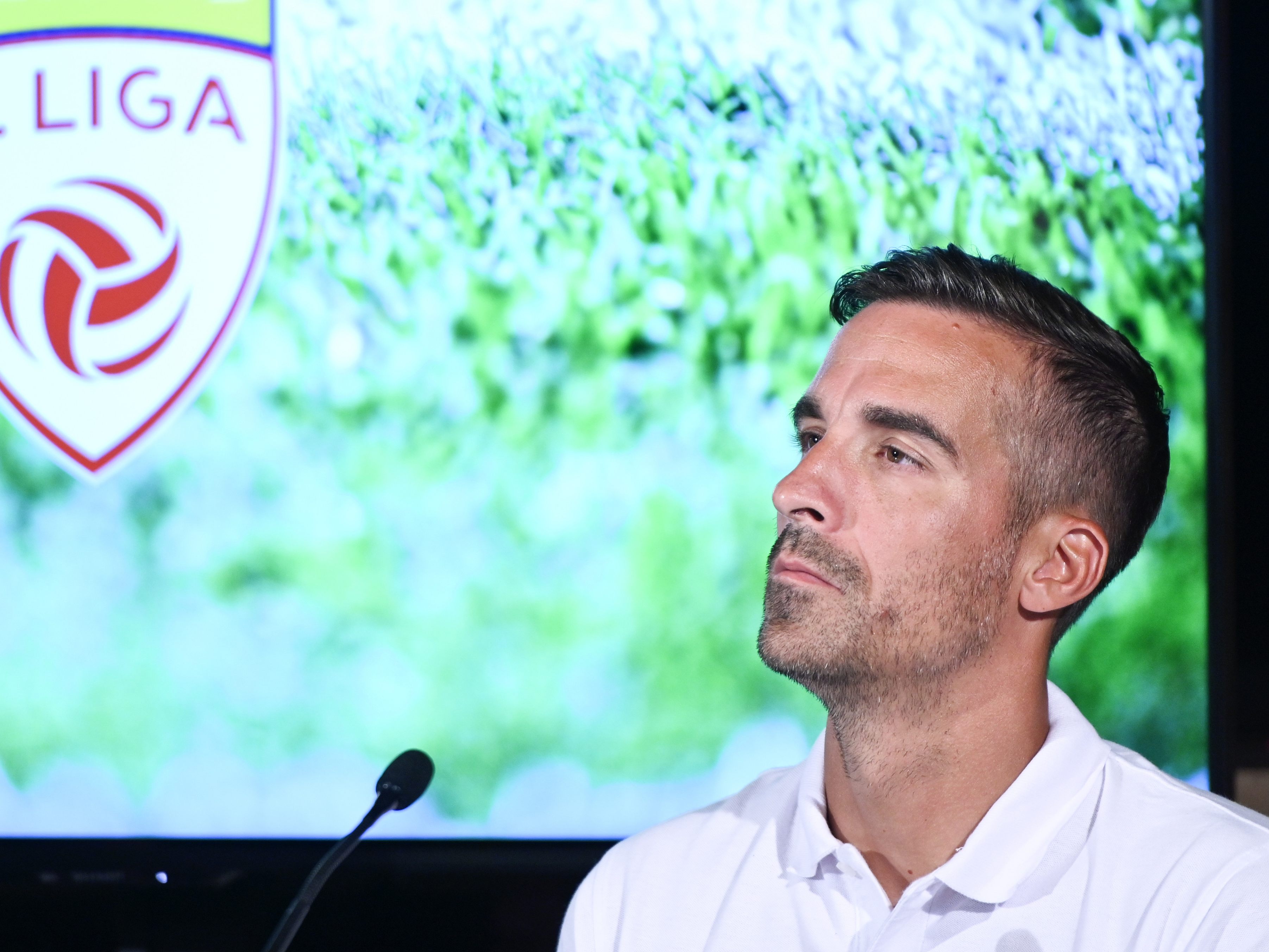 Im Bild: Mitja Mörec. Der FAC ist in der 2. Liga auf dem zweiten Rang zu finden. Im Bild: Mitja Mörec. Der FAC ist in der 2. Liga auf dem zweiten Rang zu finden.