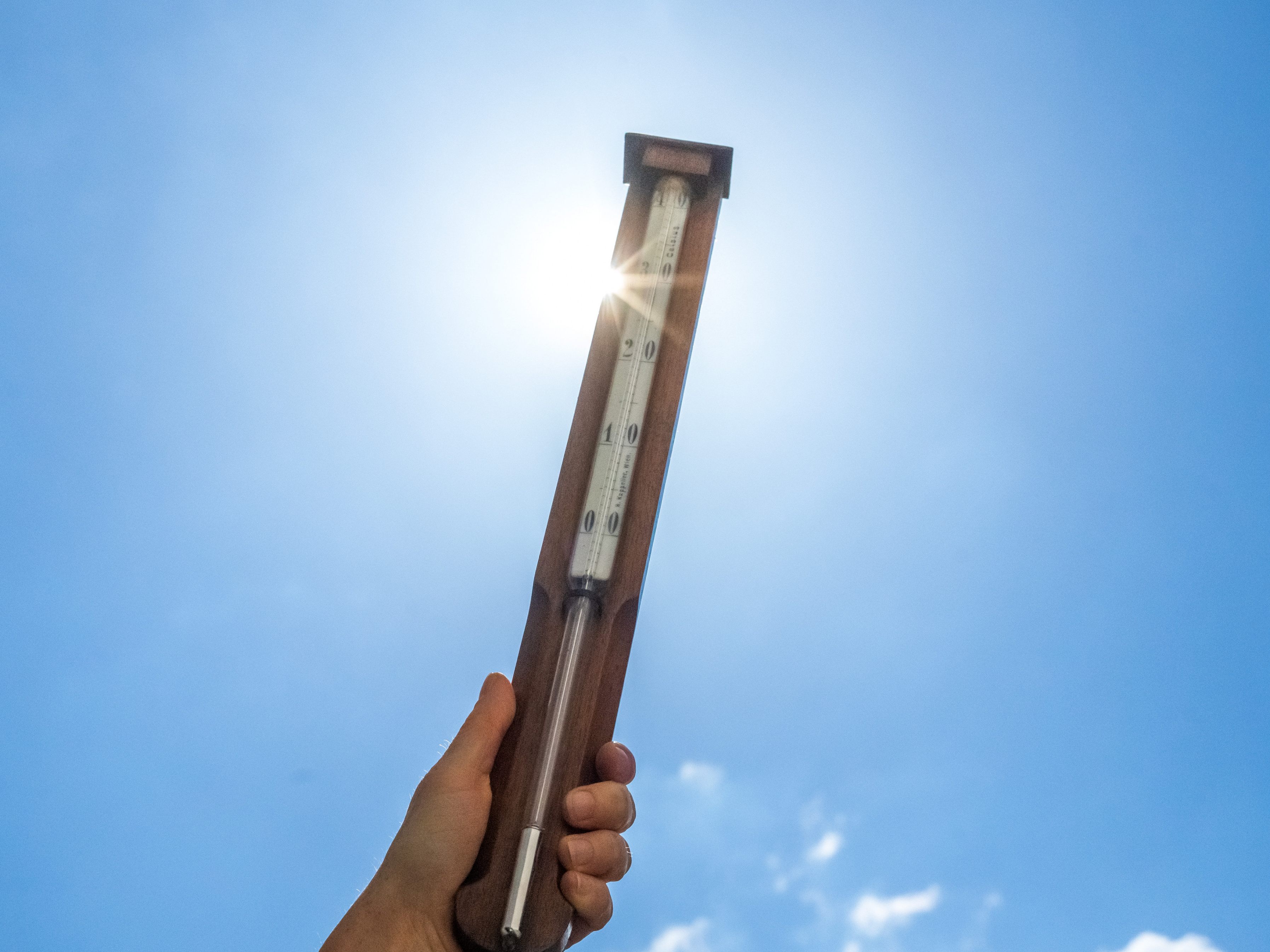 Die Frage ist nicht, ob heute die 30 Grad-Marke geknackt wird, sondern vielmehr, wo das überall passiert