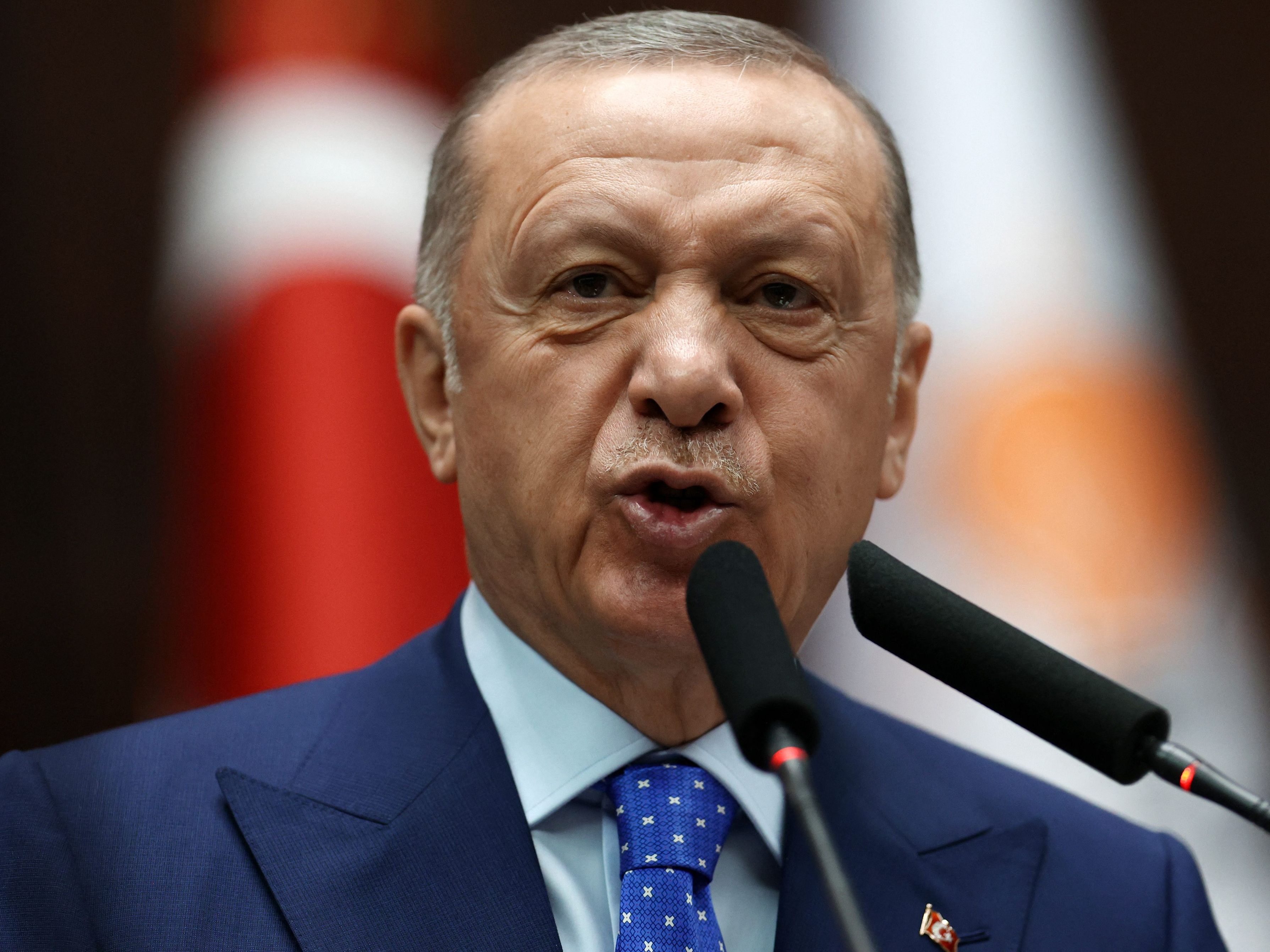 Die Türkei blockiert den Beginn der NATO-Beitrittsgespräche von Finnland und Schweden Die Türkei blockiert den Beginn der NATO-Beitrittsgespräche von Finnland und Schweden