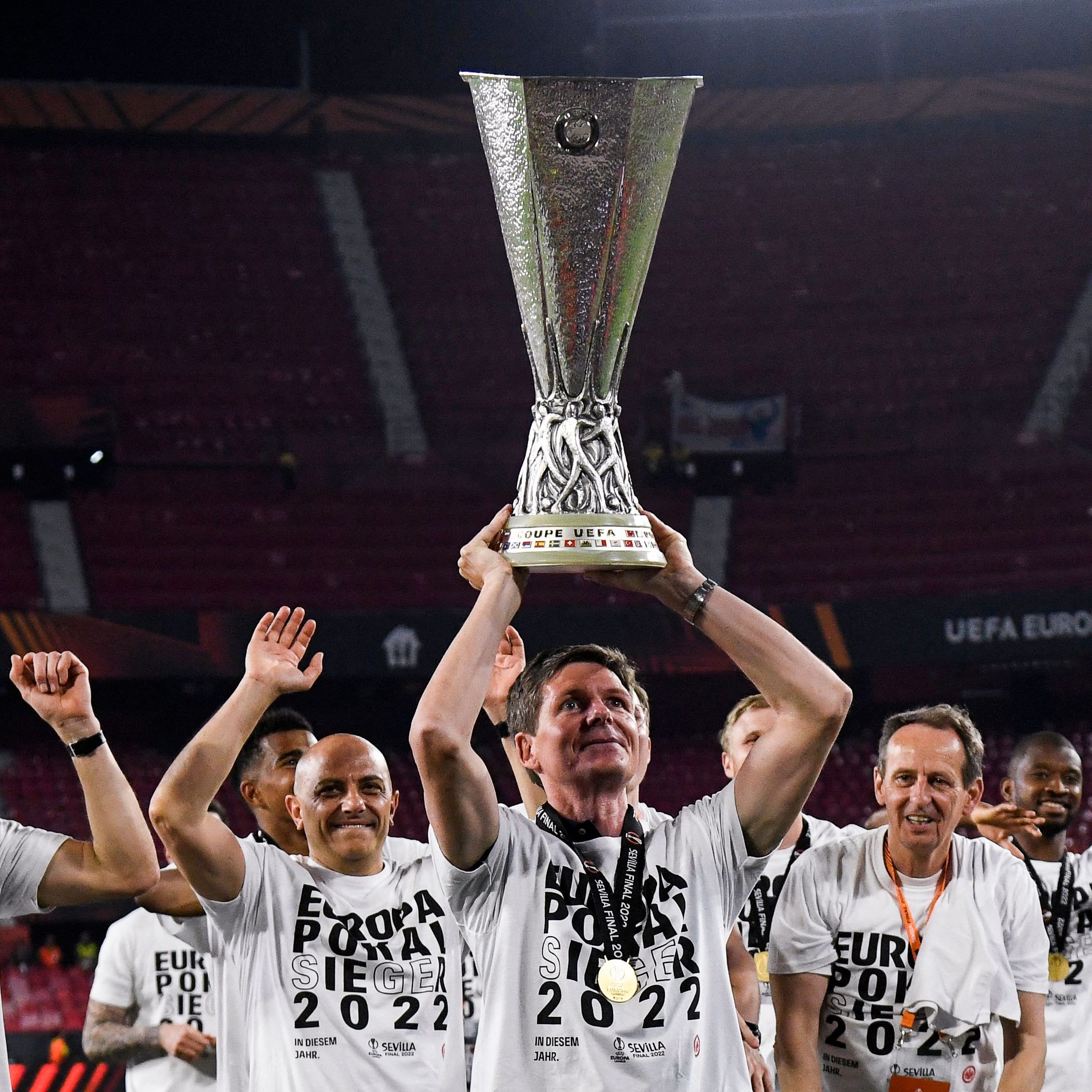 Ein historischer Sieg für Glasner: Frankfurt gewinnt die Europa League.