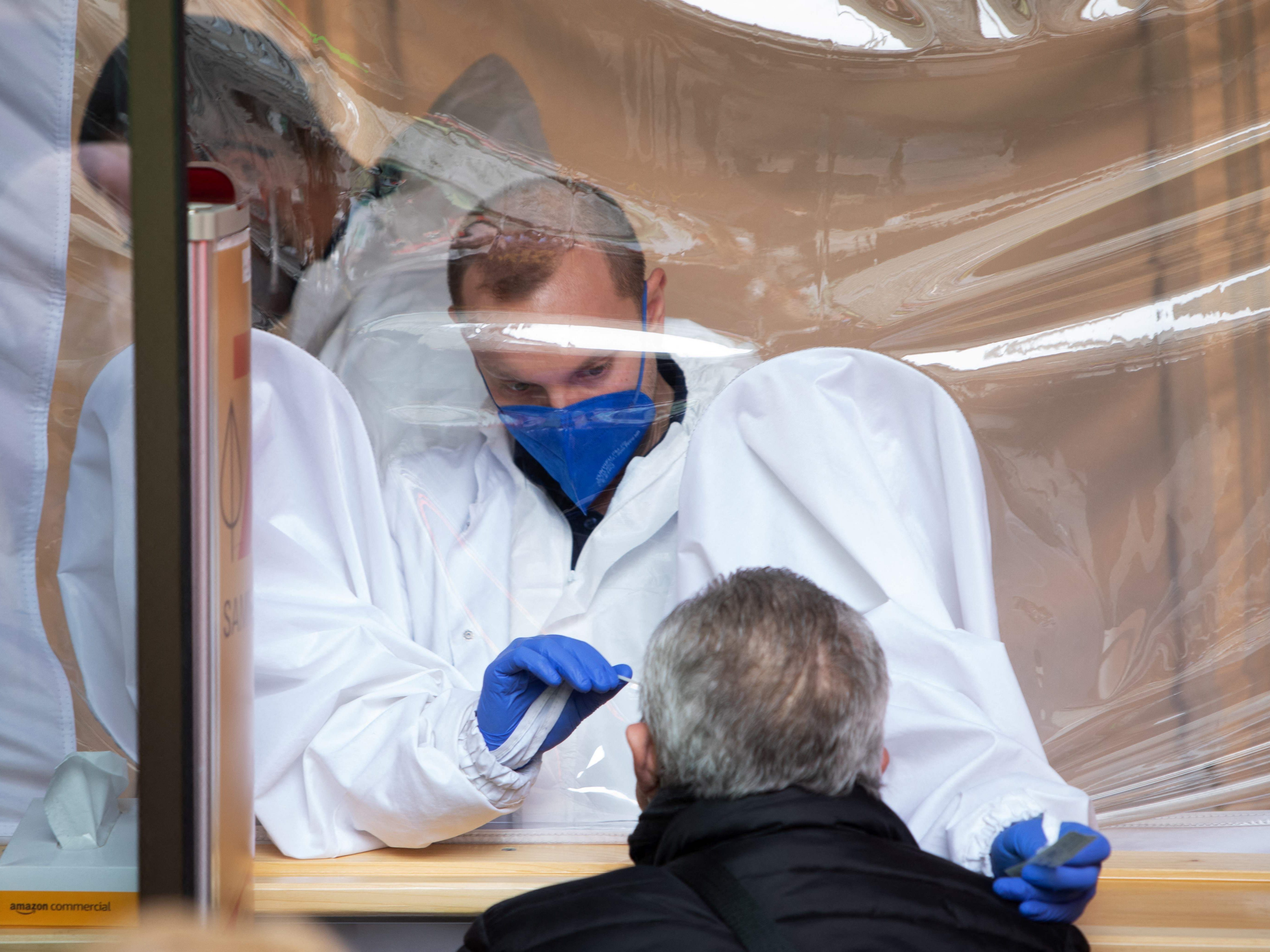 Aktuelle Corona-Neuinfektionen in Österreich.