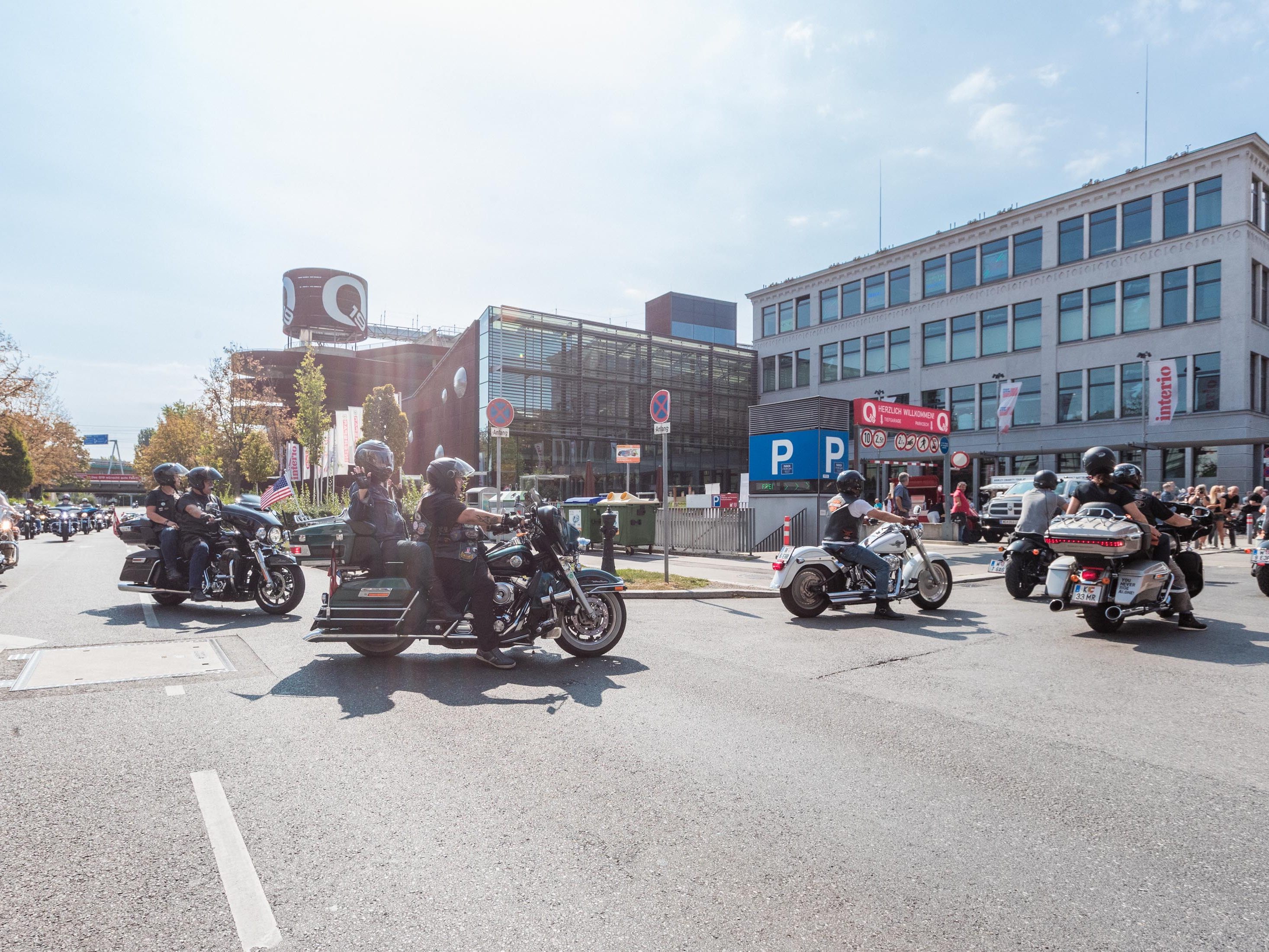 Start der Harley Davidson Charity Tour beim Q19. Start der Harley Davidson Charity Tour beim Q19.