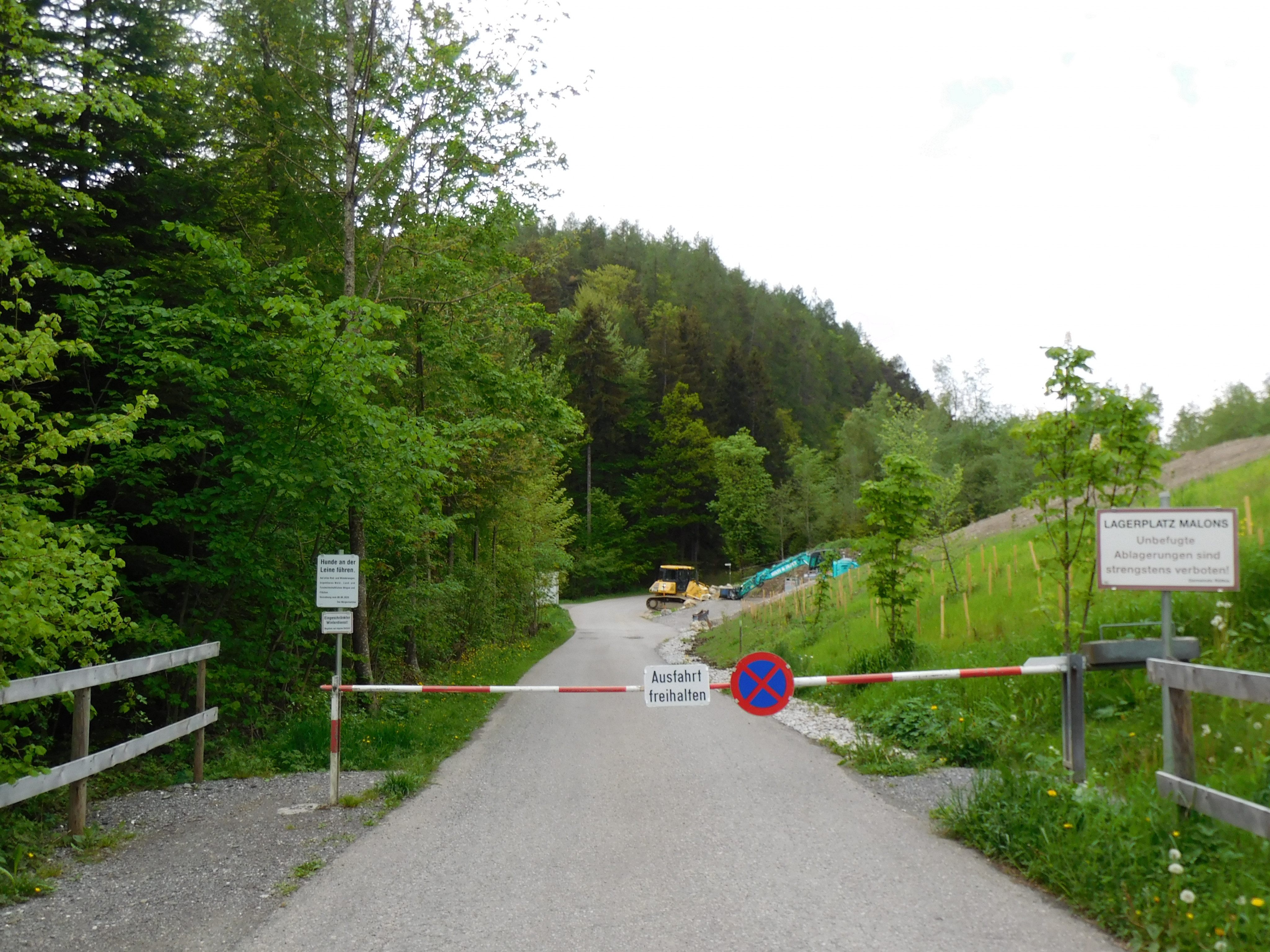 Noch vor dem Sommer soll entschieden werden wie es bei der Deponie Malons weitergeht