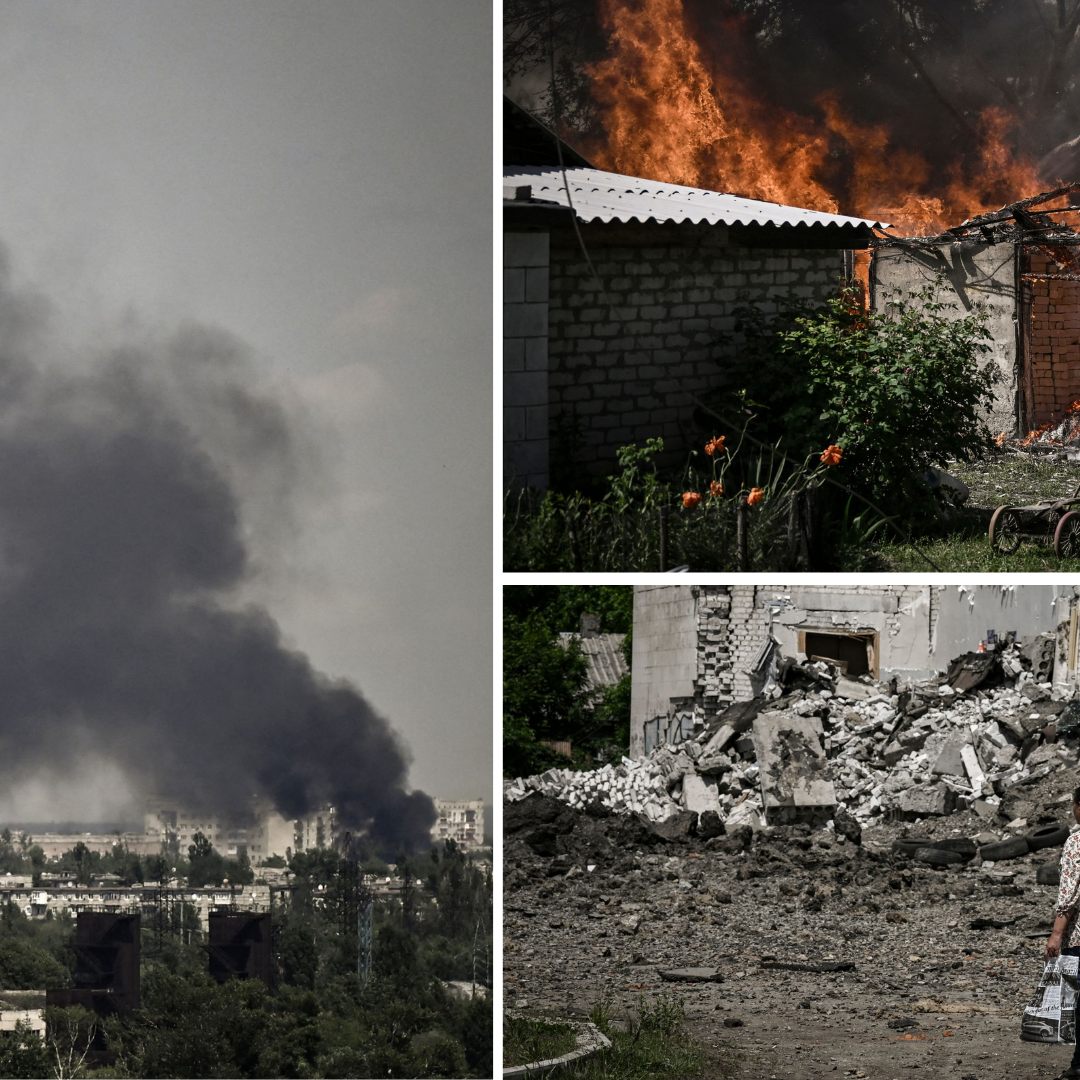 Sjewjerodonezk vor Einnahme durch die Russen