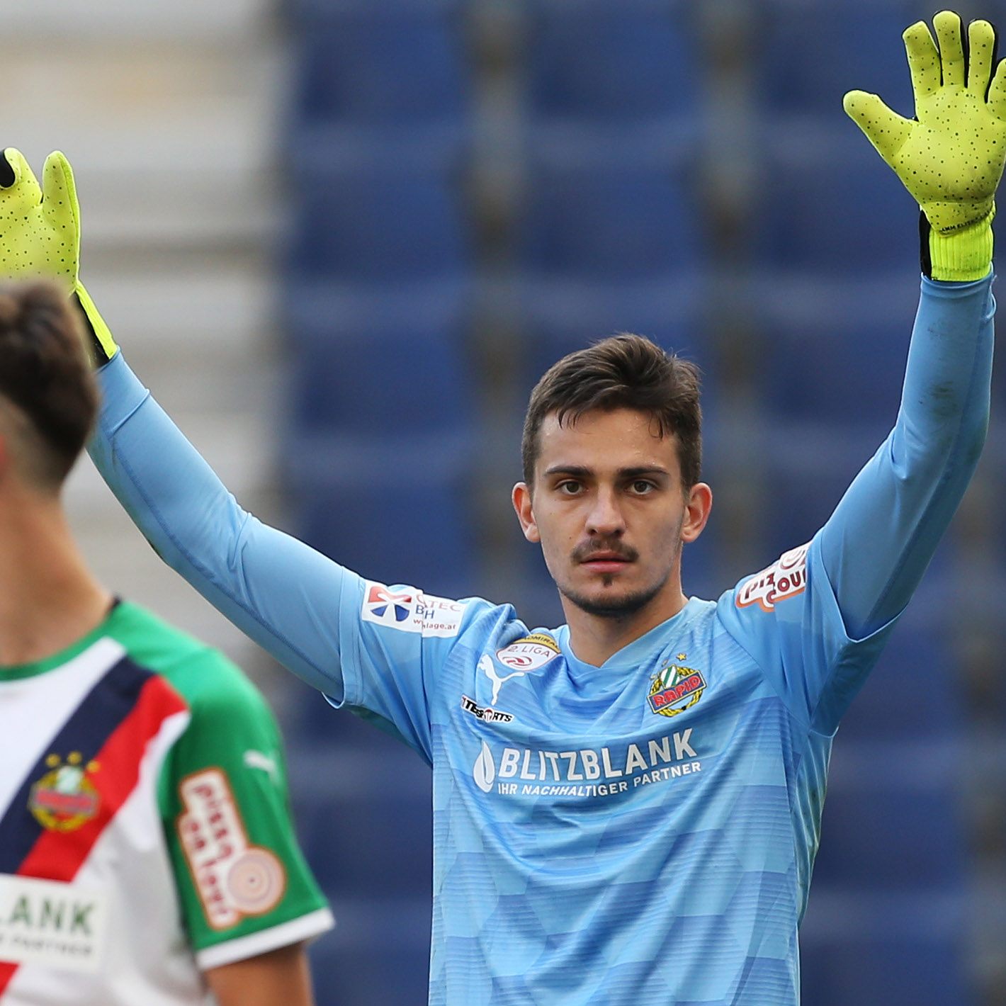 Tormann Bernhard Unger hat seinenVertrag bei Rapid Wien um zwei Jahre verlängert.
