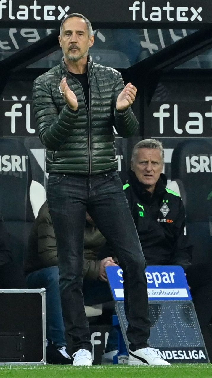 Hütters Zukunft bei Mönchengladbach ist fraglich.