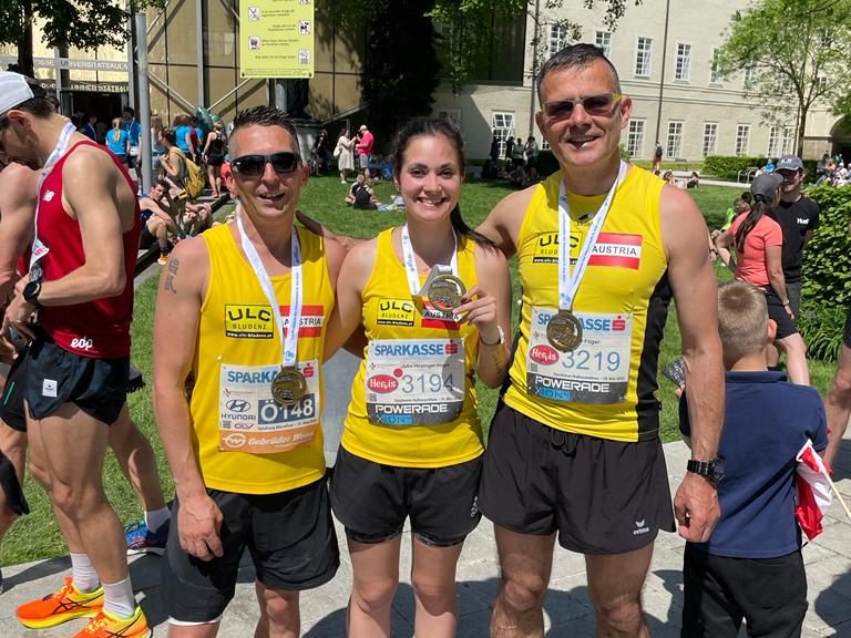 ULC Bludenz erfolgreich beim Salzbur Marathon
