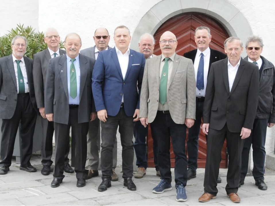Der Vorstand des Kameradschaftsbundes Götzis für die kommenden Jahre