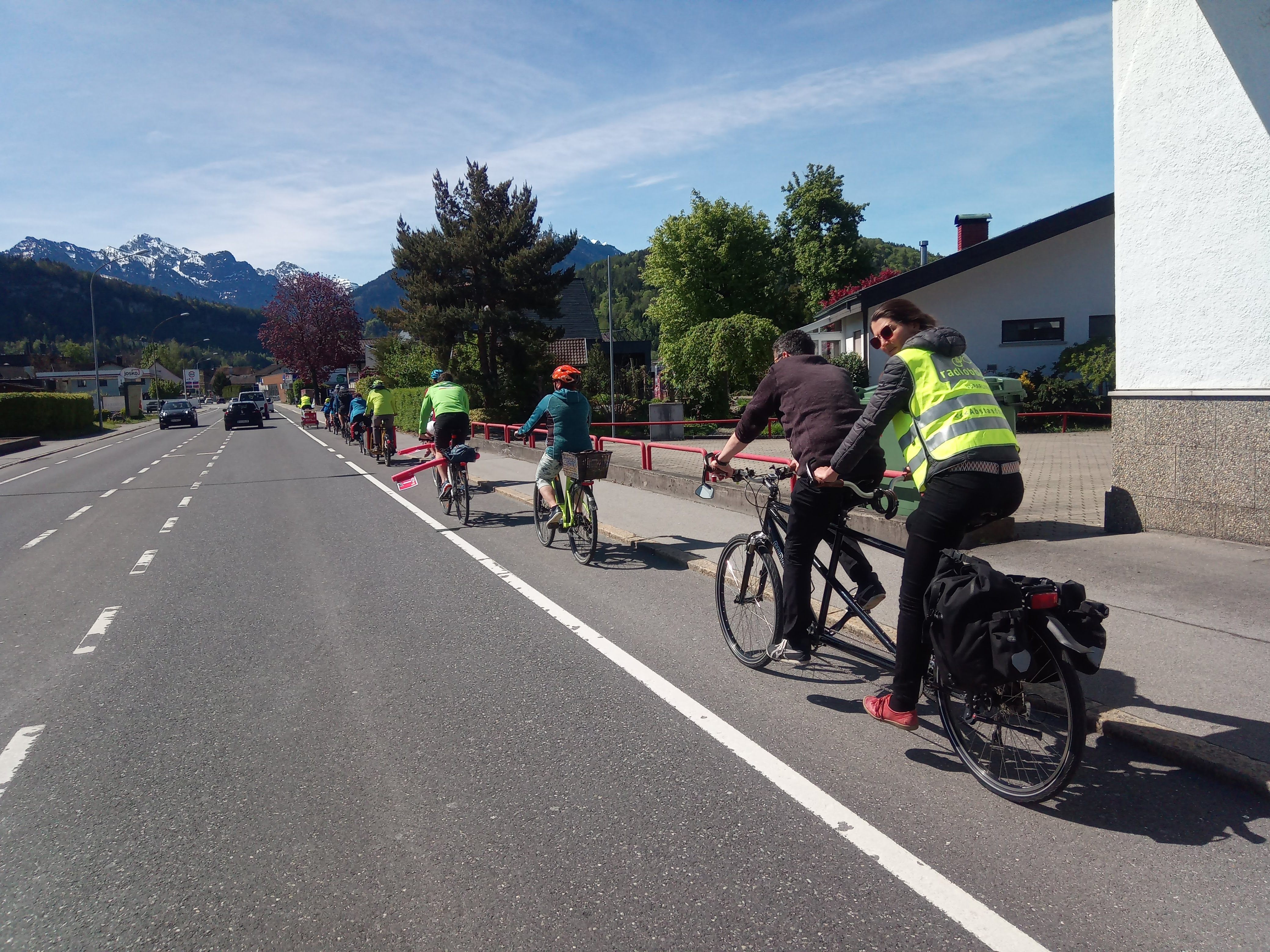 Radsternfahrt von
