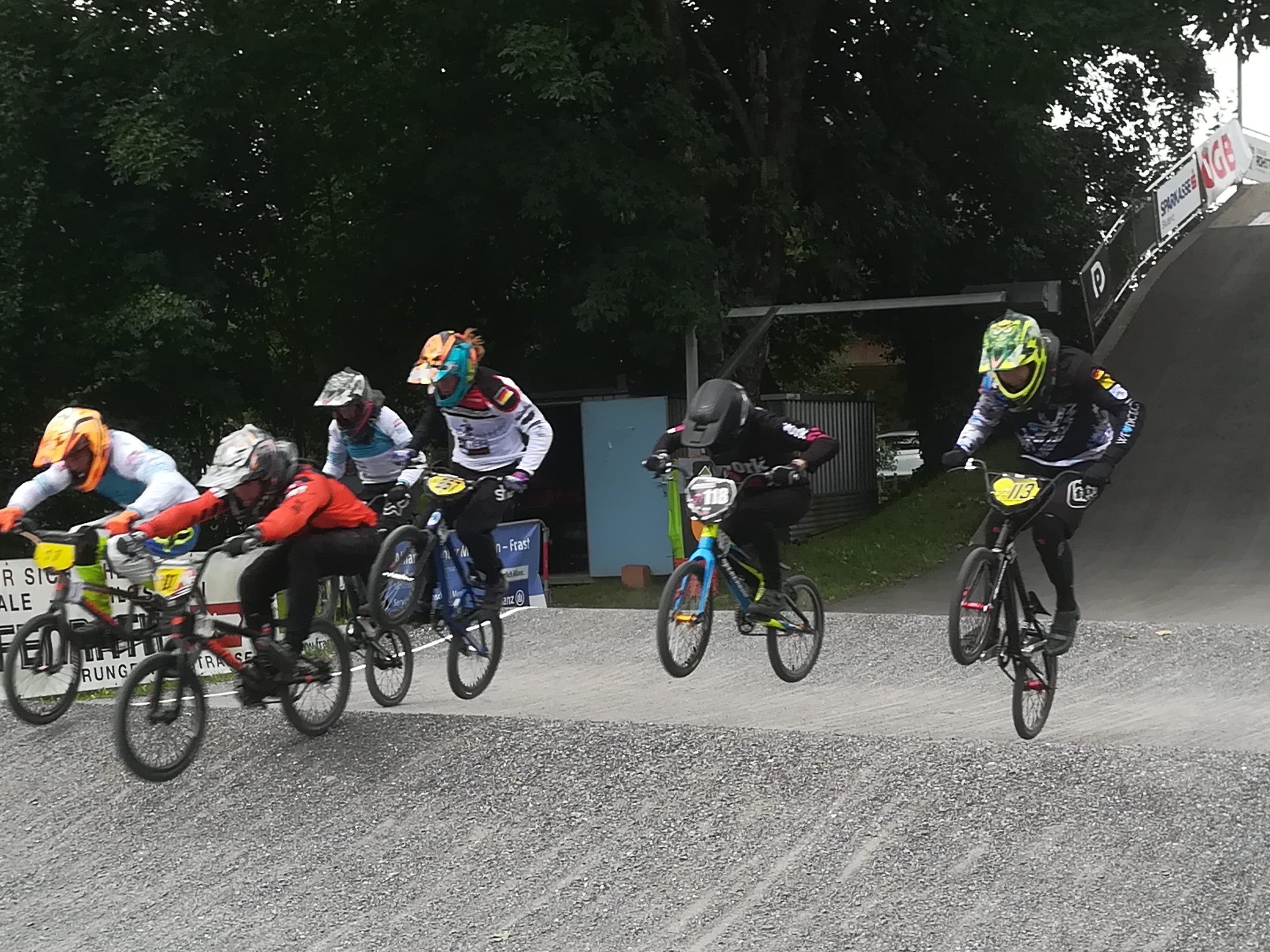 Beim BMX-Sport geht es heiß her Beim BMX-Sport geht es heiß her