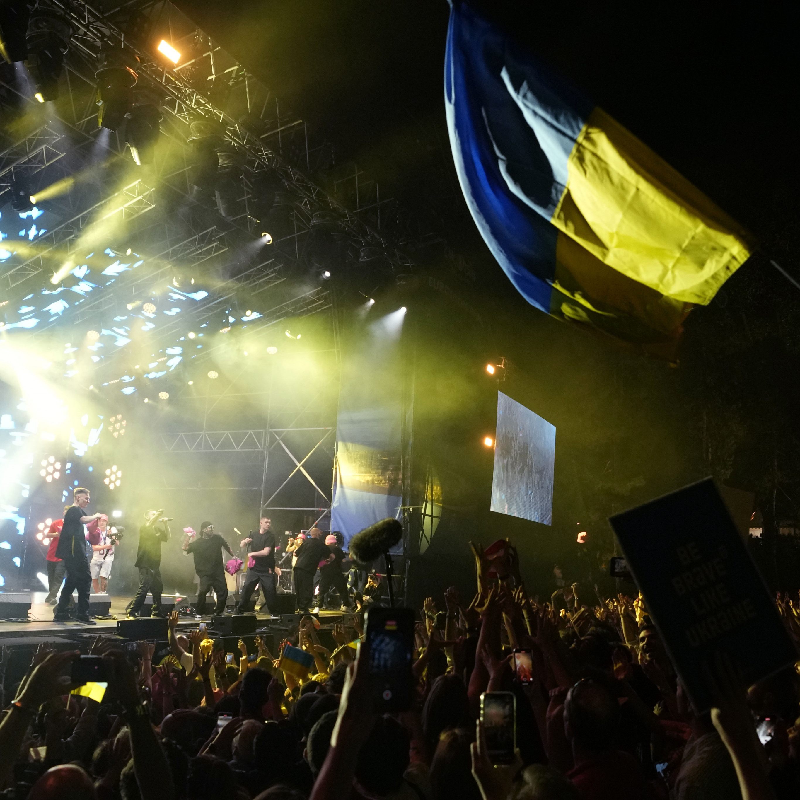 Der Eurovision Song Contest in Turin wird vom Ukraine-Krieg überschattet.