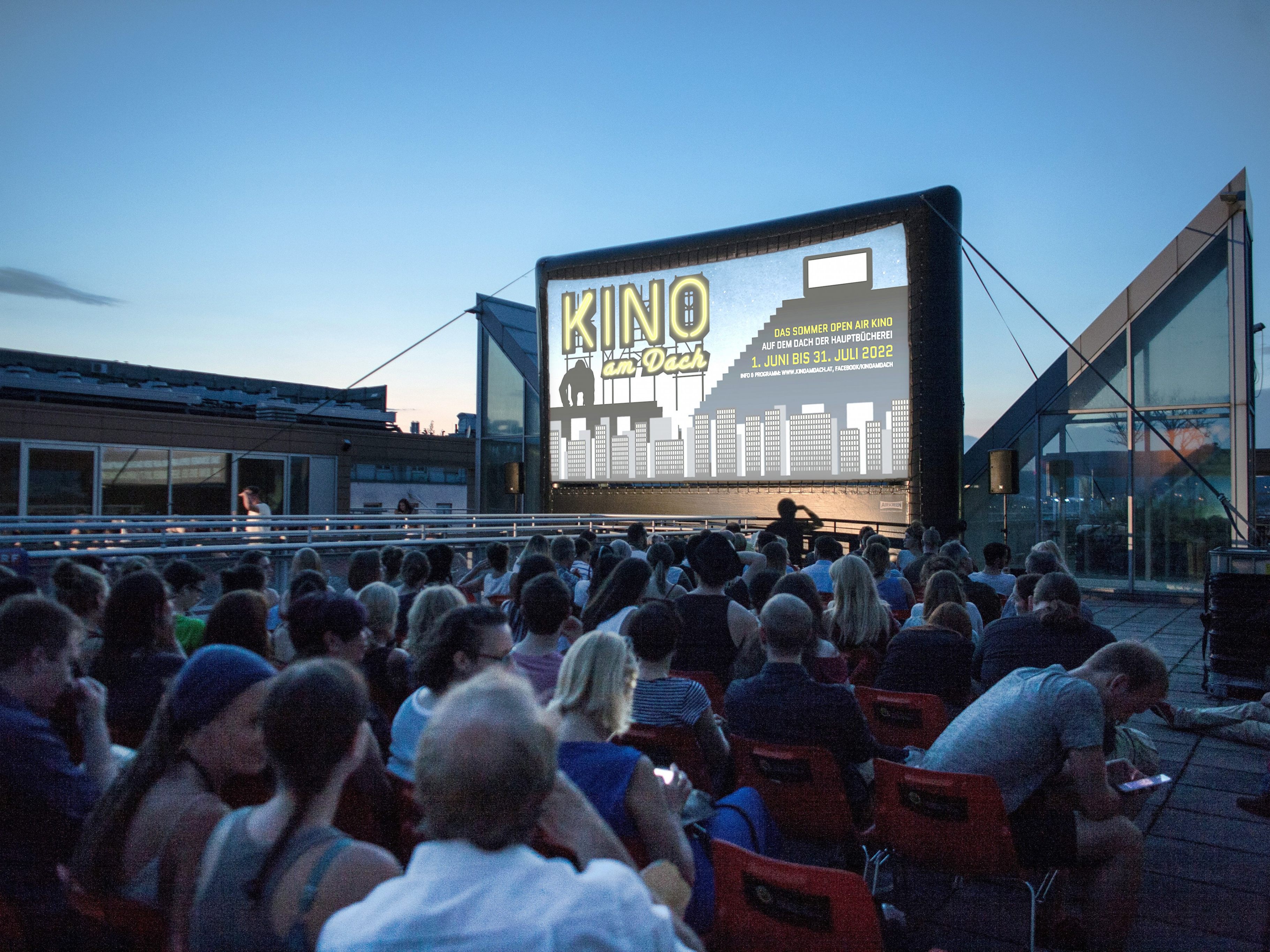 Auch heuer gibt es wieder die Möglichkeit das "Kino am Dach" in Wien zu besuchen. Auch heuer gibt es wieder die Möglichkeit das "Kino am Dach" in Wien zu besuchen.