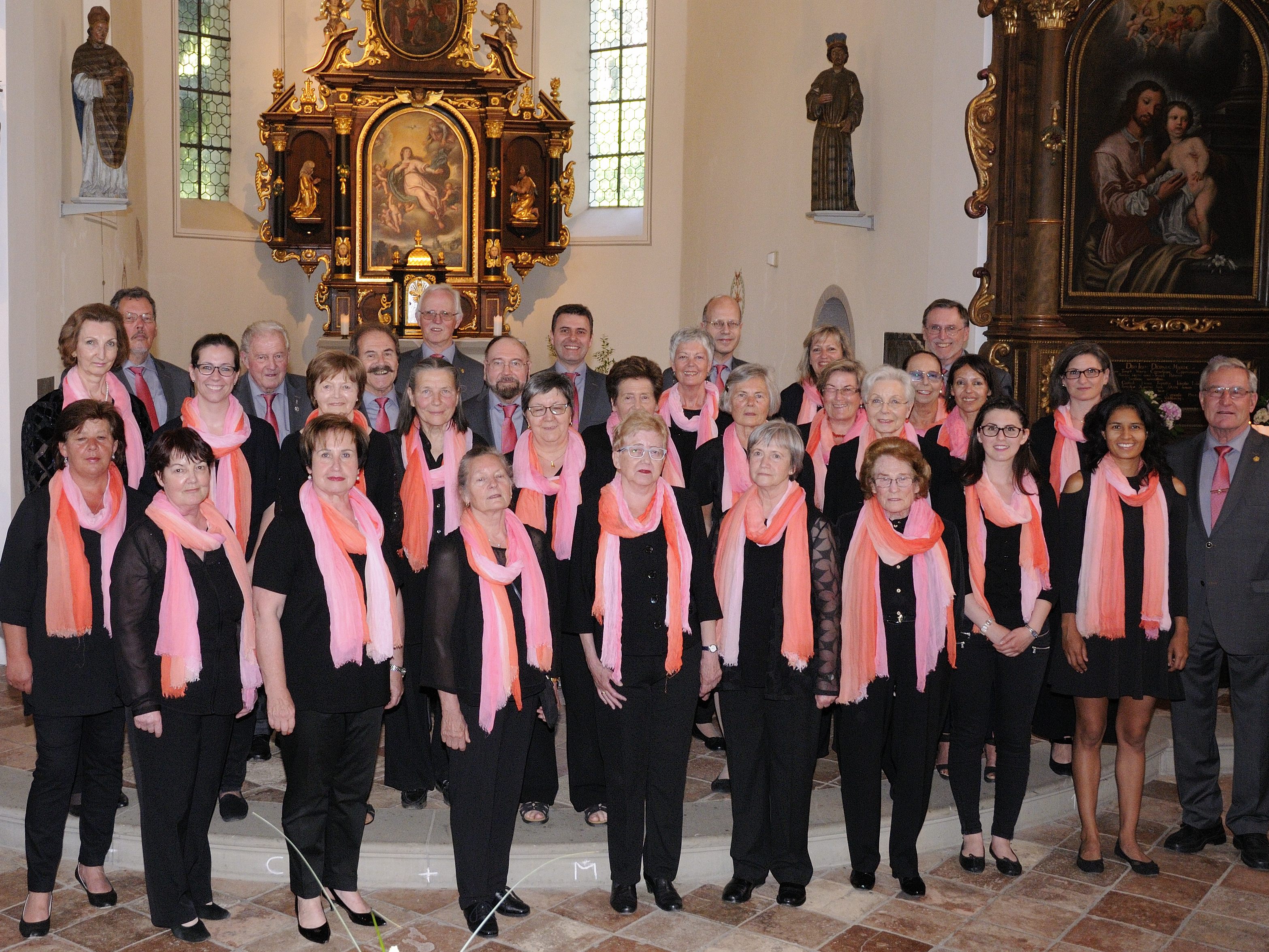 Liederhort Tosters in der Kirche St. Corneli Liederhort Tosters in der Kirche St. Corneli