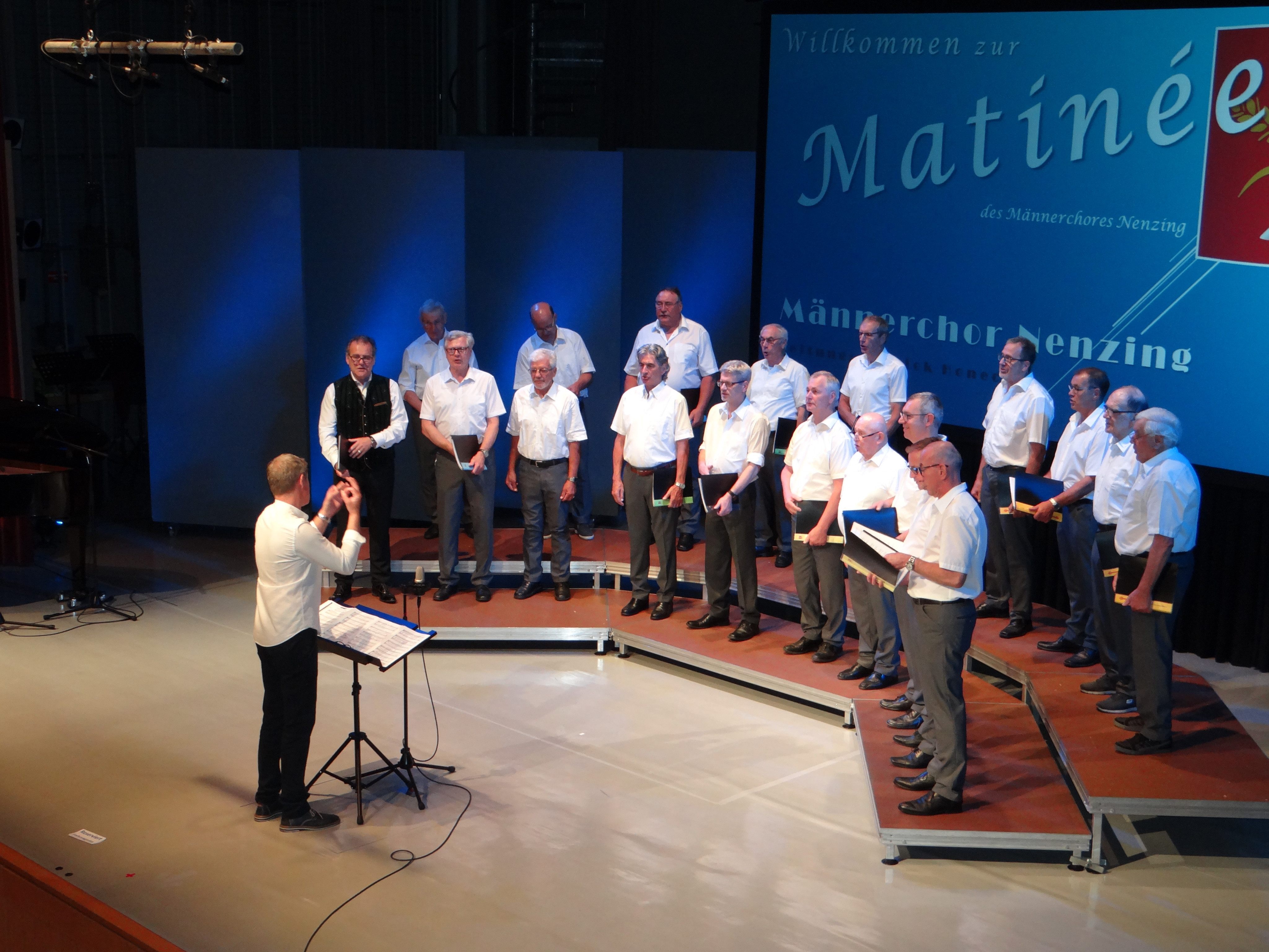 Nach zwei Jahren Pause lädt der Männerchor Nenzing am Sonntag wieder zur Matinee. Nach zwei Jahren Pause lädt der Männerchor Nenzing am Sonntag wieder zur Matinee.