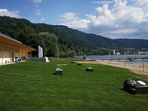 Das Strandbad Lochau eröffnet die Badesaison