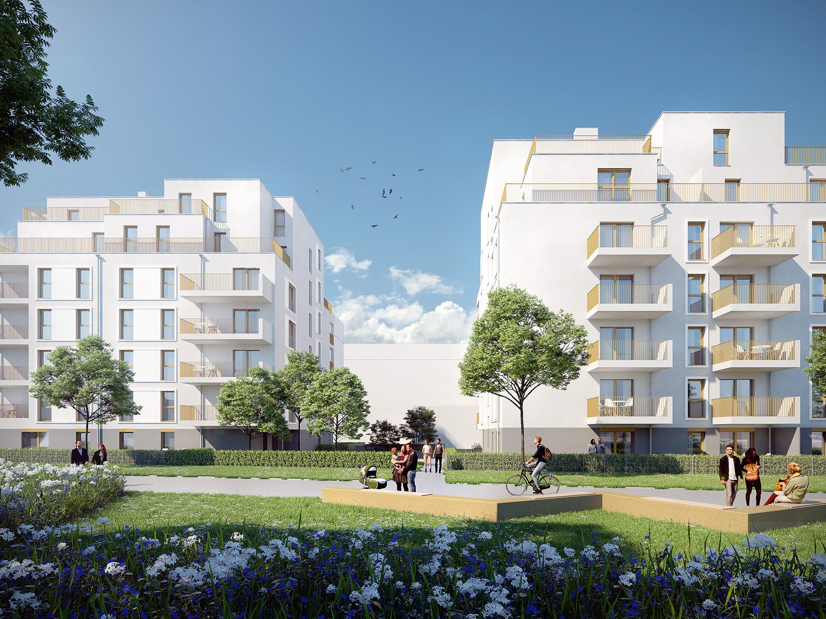 Die Wohnkompanie realisiert mit "Viola Holmes" erneut ein Mietwohnungsprojekt in Wien-Favoriten. Die Wohnkompanie realisiert mit "Viola Holmes" erneut ein Mietwohnungsprojekt in Wien-Favoriten.