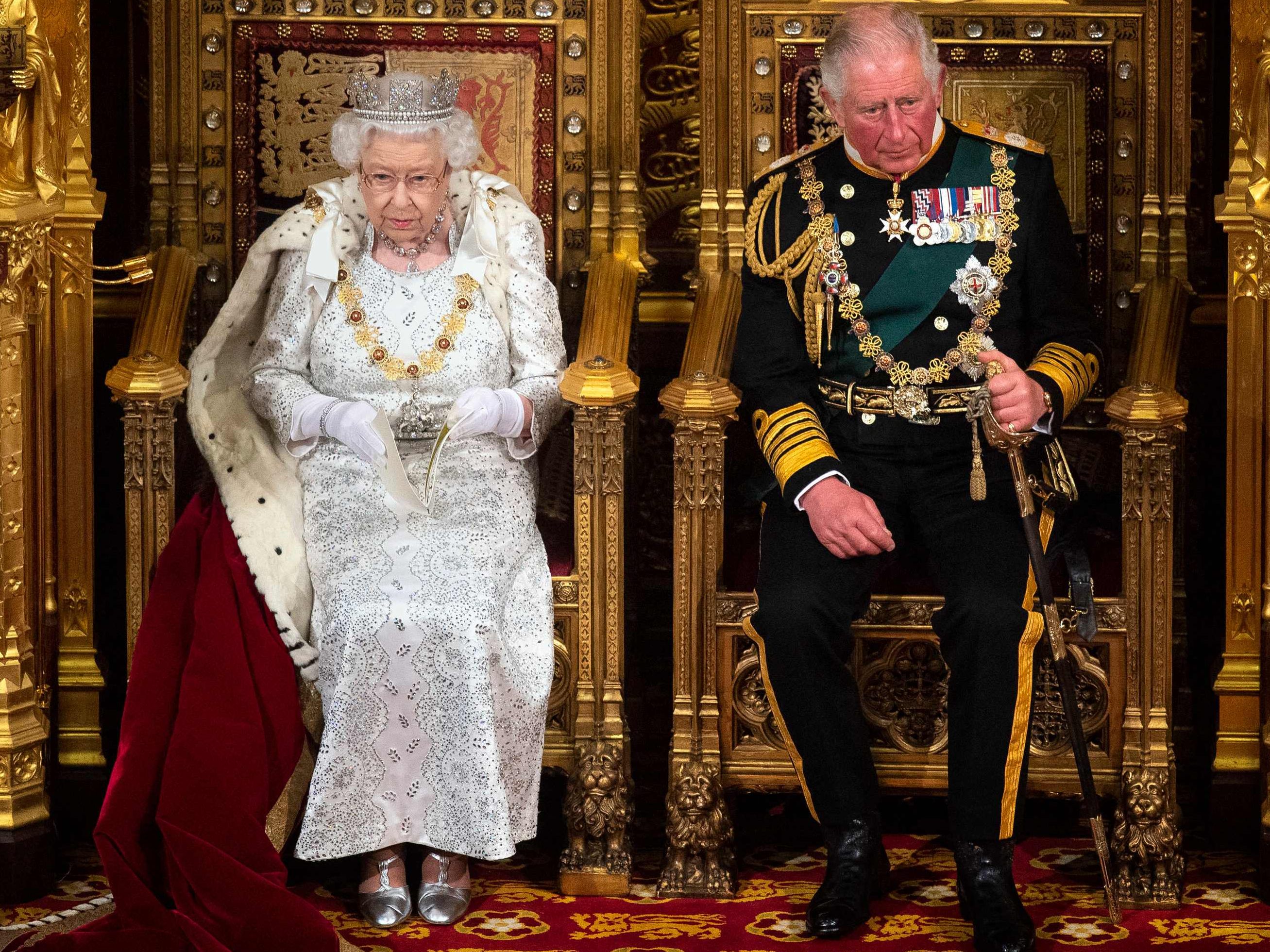 Die Queen fehlt heuer bei der traditionellen Zeremonie - das Bild ist aus dem Jahr 2019.