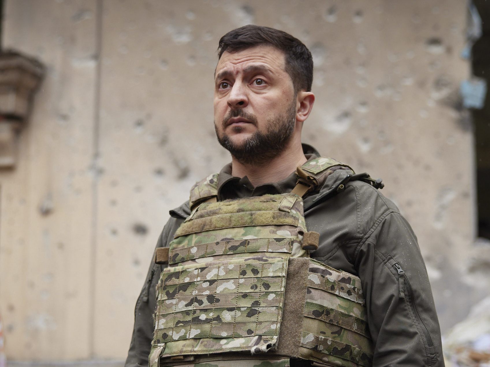 Der ukrainische Präsident Selenskyj machte sich ein Bild von der Kriegsfront im Osten. Der ukrainische Präsident Selenskyj machte sich ein Bild von der Kriegsfront im Osten.