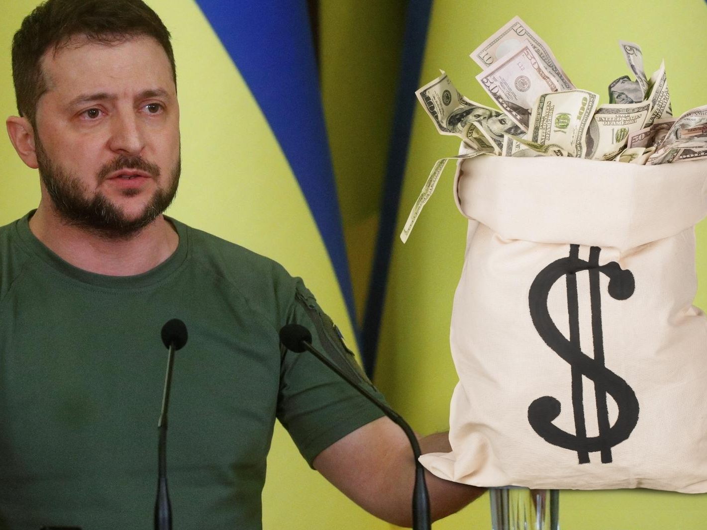 Über das Vermögen des ukrainischen Präsidenten Selenskyj gibt es wlde Spekulationen und Verschwörungstheorien im Internet.