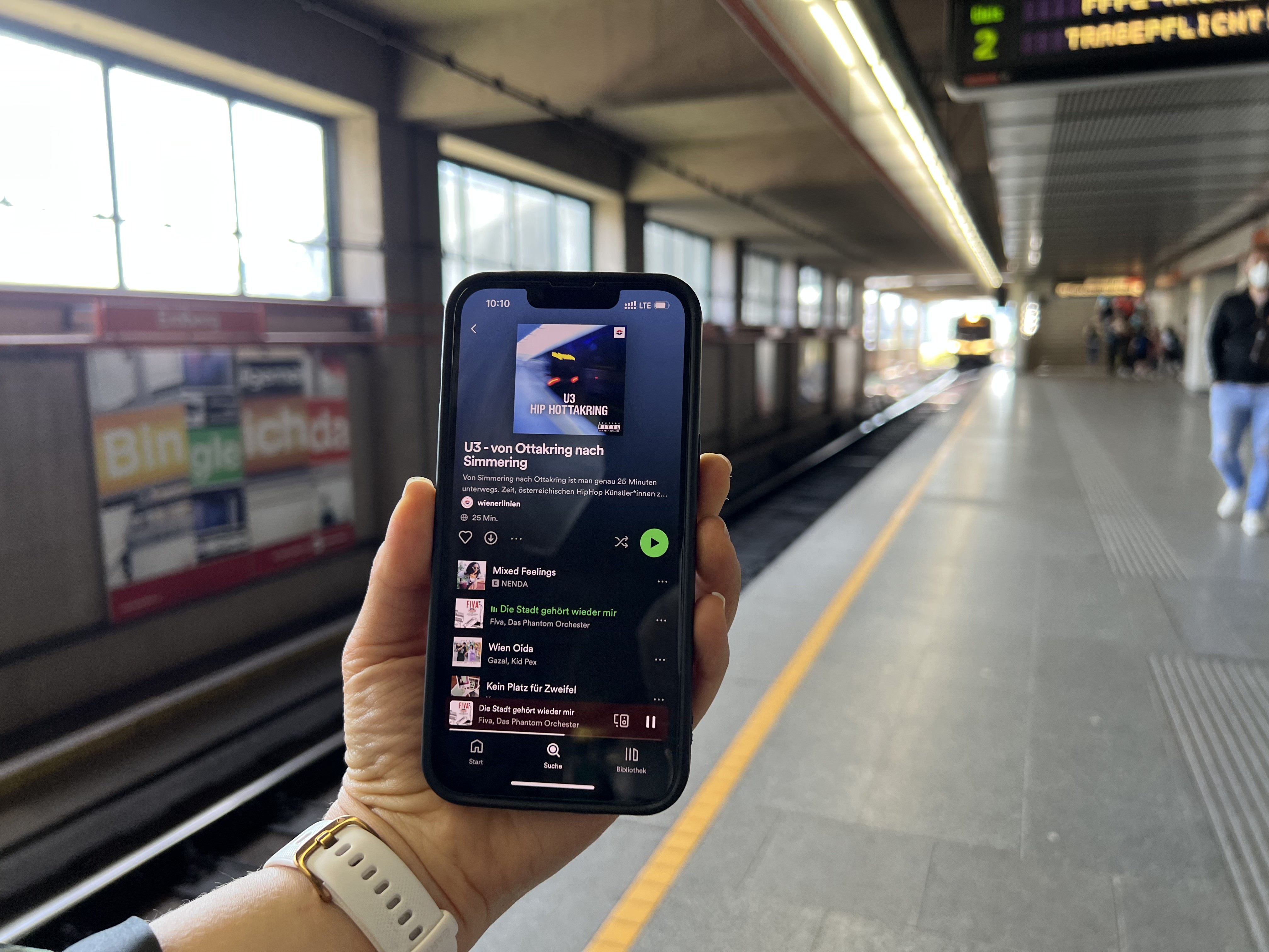 Auf Spotify findet ihr nun Playlists für eure nächste U-Bahn-Fahrt in Wien.