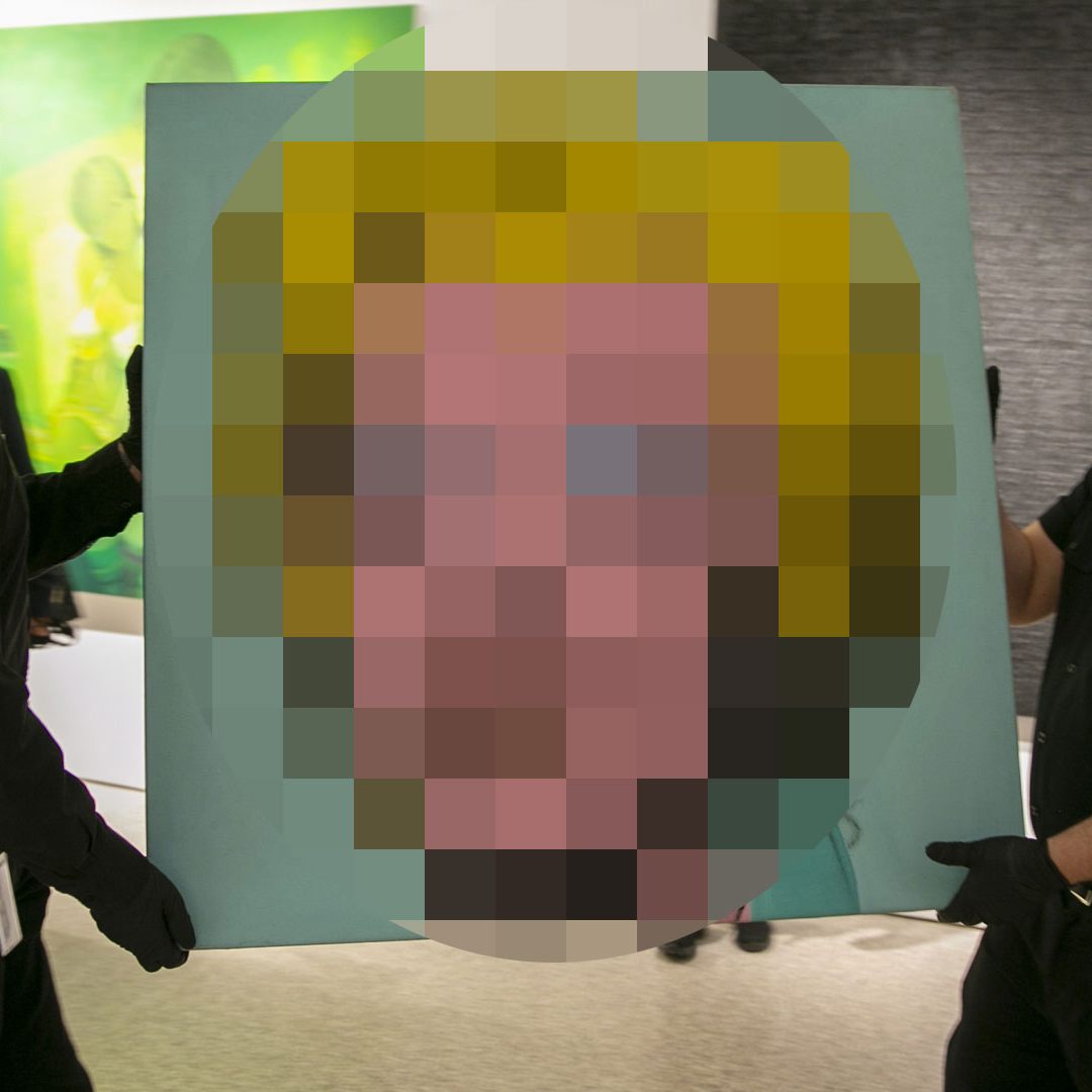 Der Siebdruck "Shot Sage Blue Marilyn" von Andy Warhol stammt aus einer Zürcher Kunstsammlung