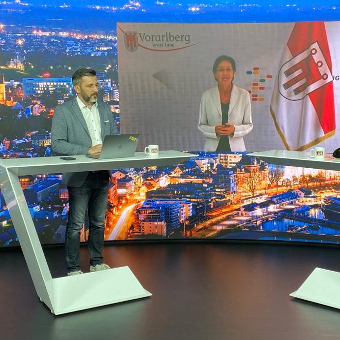 Martina Rüscher bei "Vorarlberg LIVE"