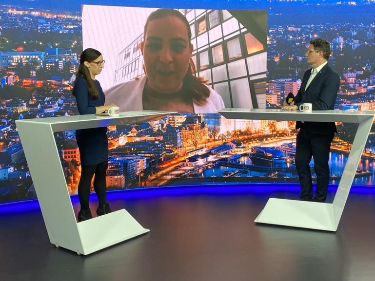Nina Tomaselli und Reinhold Einwallner bei "Vorarlberg LIVE" Nina Tomaselli und Reinhold Einwallner bei "Vorarlberg LIVE"