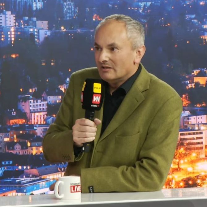 Gerhard Siegel bei "Vorarlberg LIVE"