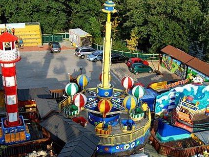Im Böhmischen Prater findet ein Kinder Fest statt: das Kinder Festival