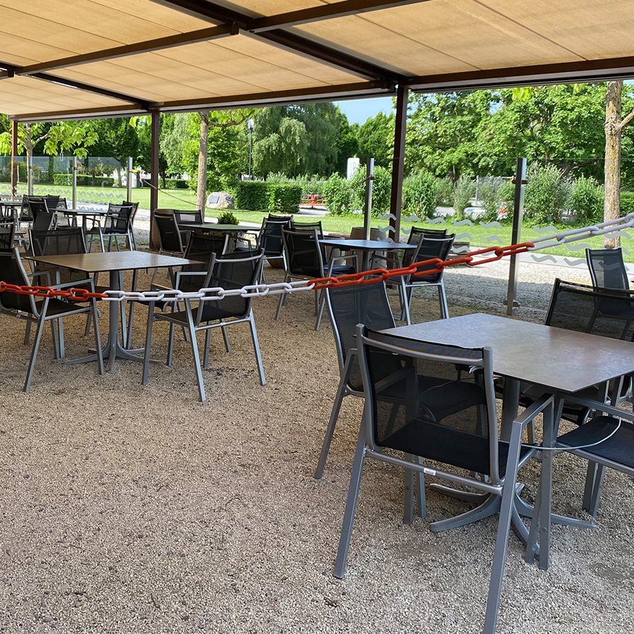 Bei Monika und Franz Bereuter ist derzeit nur der Eisschalter geöffnet.