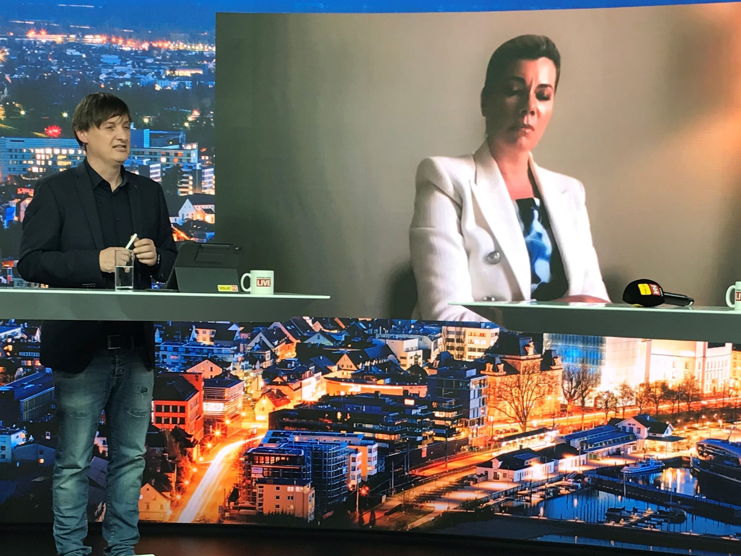 Anastassia Lauterbach, Unternehmerin und Technologiestrategin, war am Dienstag bei "Vorarlberg LIVE".