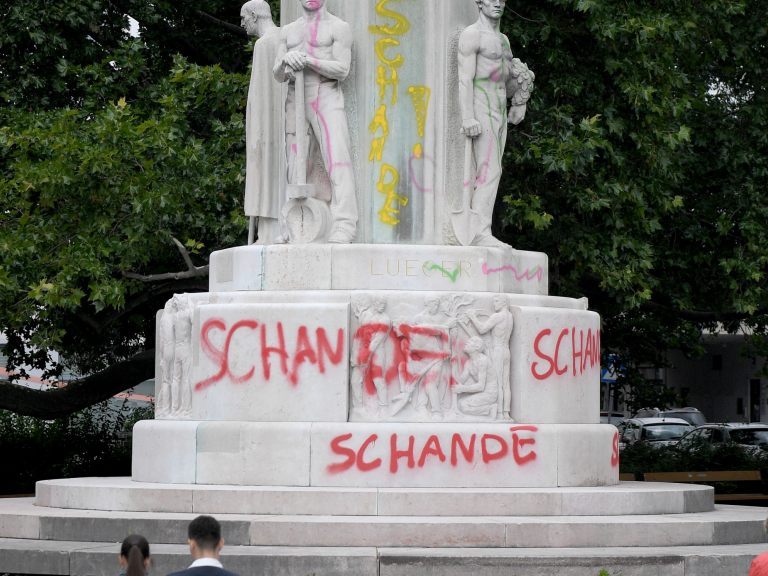 Beim Lueger-Denkmal sollen Protestlesungen stattfinden