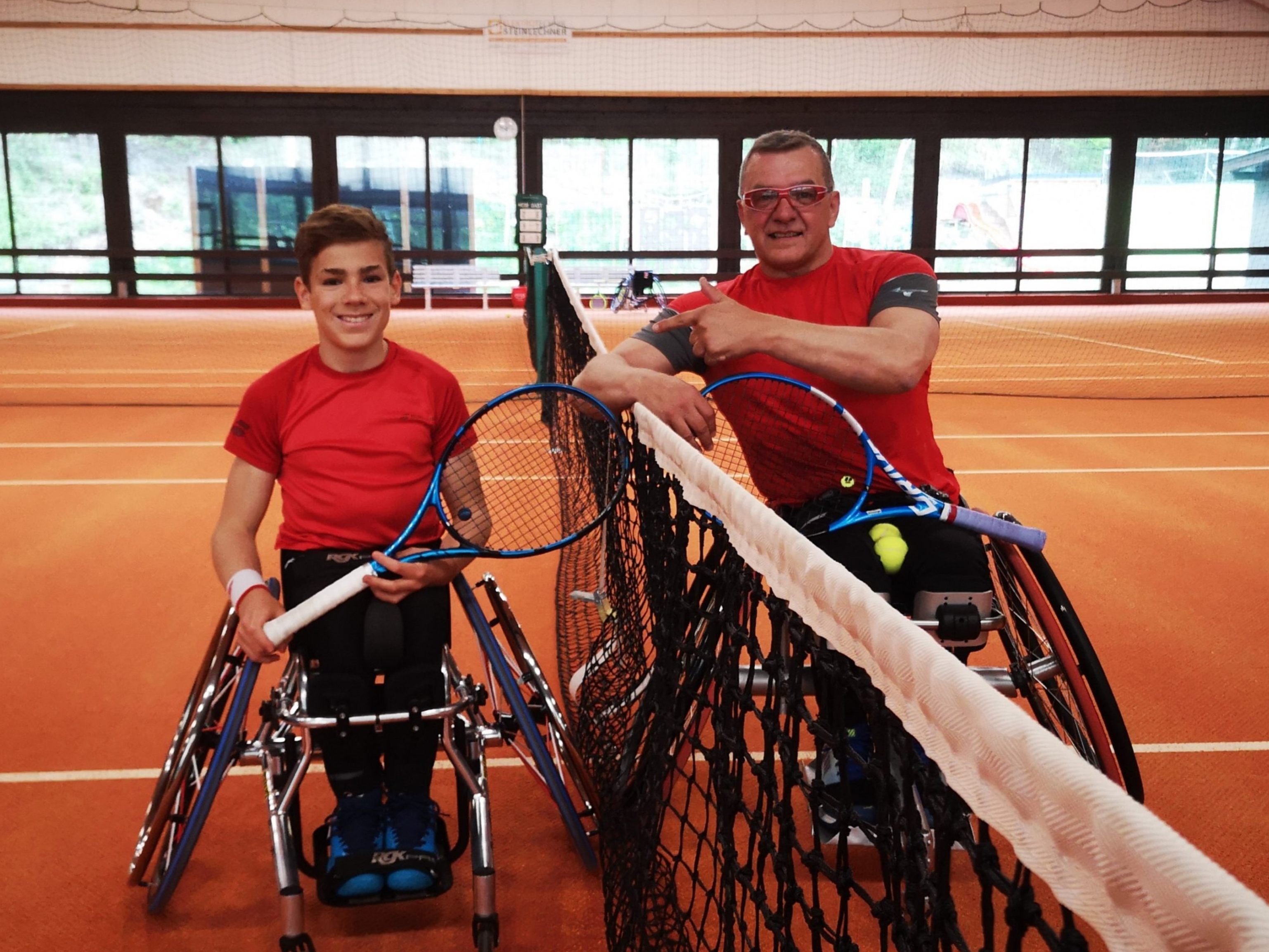 Mit Doppelpartner Gerhard Schuster erreichte Maximilian Taucher das Endspiel in Stans