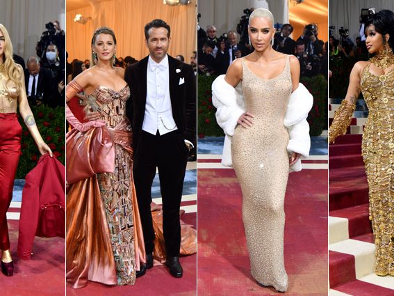 Schaulaufen der Stars bei der Met Gala 2022 in New York: Die besten Outfits. Schaulaufen der Stars bei der Met Gala 2022 in New York: Die besten Outfits.