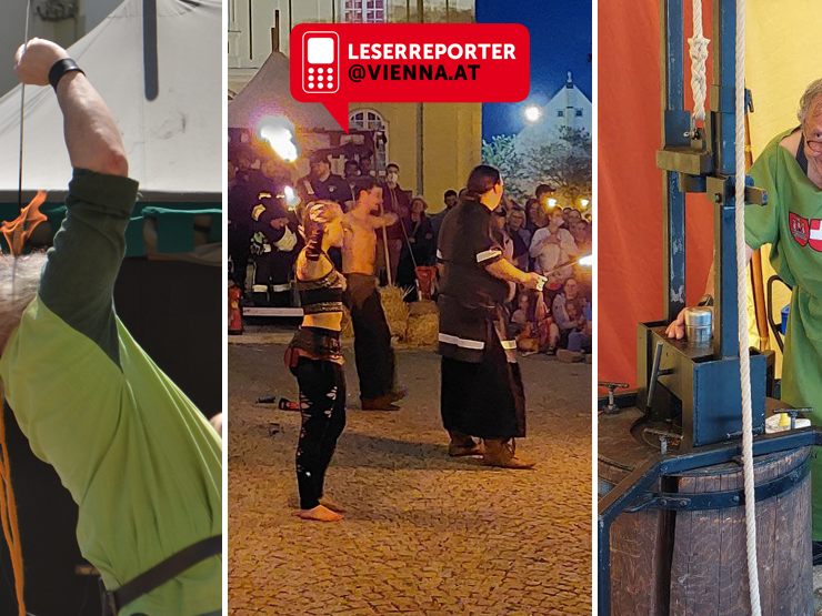 Beim Mittelalterfest in Klosterneuburg wurde den Besuchern ein buntes Programm geboten. Beim Mittelalterfest in Klosterneuburg wurde den Besuchern ein buntes Programm geboten.