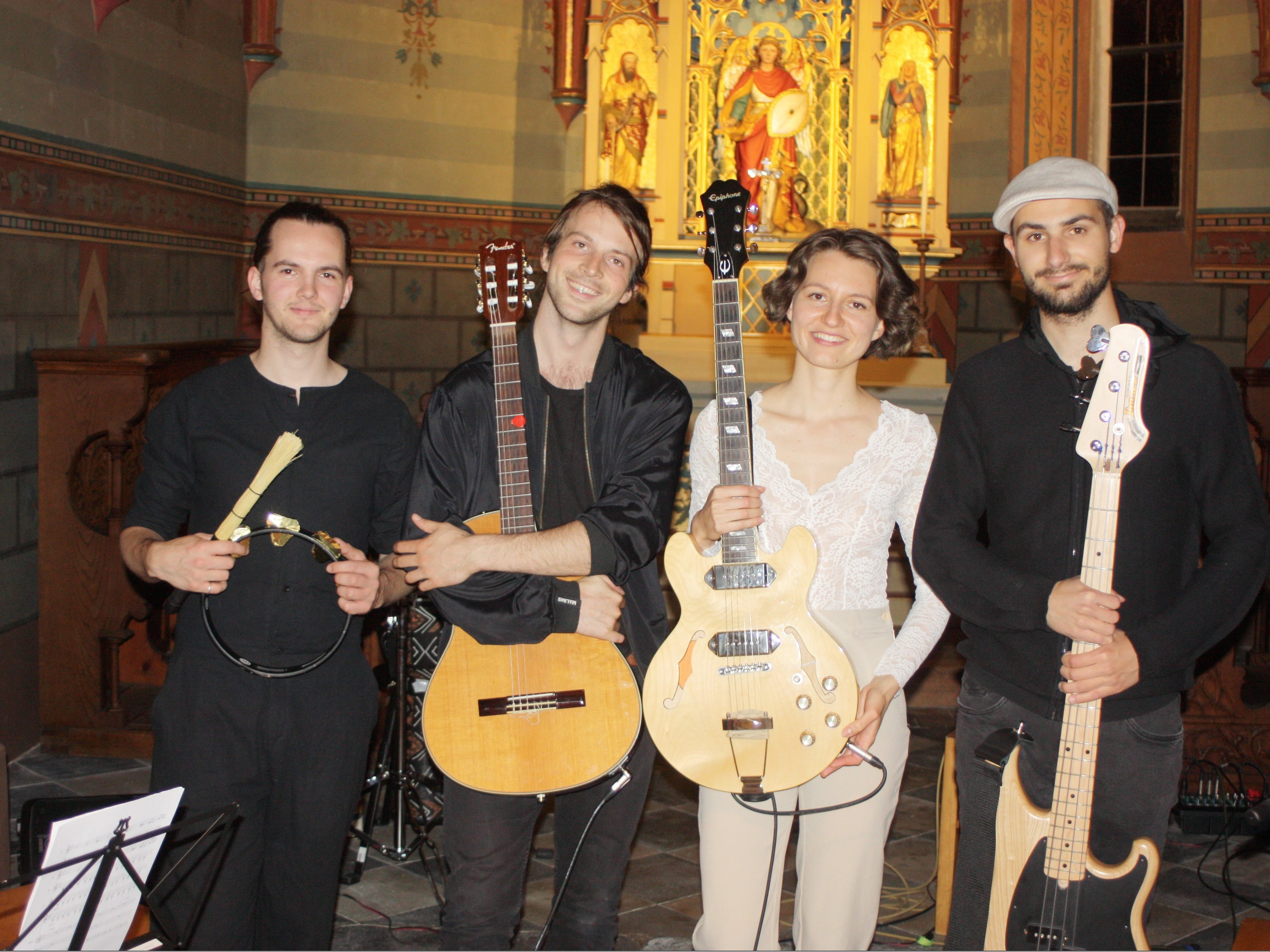 Nnella und Band begeisterte am Rankweiler Liebfrauenberg Nnella und Band begeisterte am Rankweiler Liebfrauenberg