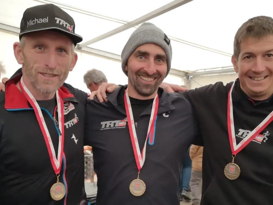 Das TRT Vorarlberg Team beim Älpelelauf Das TRT Vorarlberg Team beim Älpelelauf