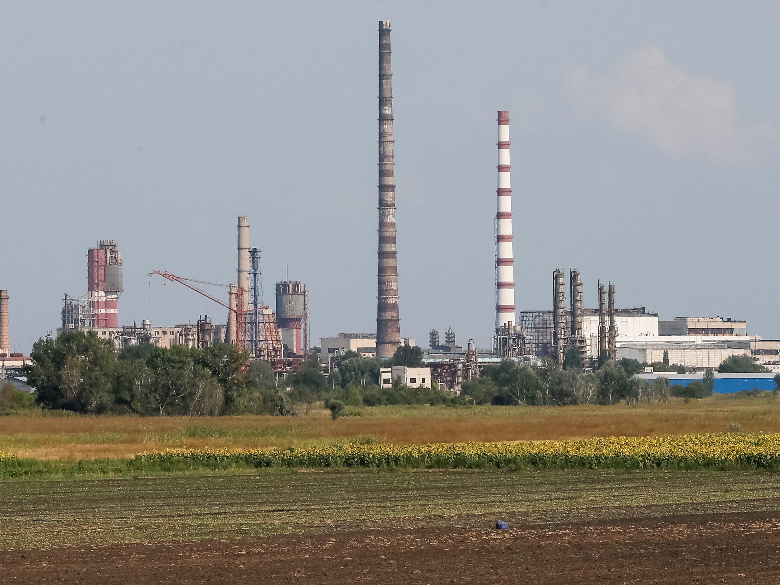 Im Bild: Das "Asot"-Werk in Sjewjerodonezk (Ukraine) im Jahr 2016.