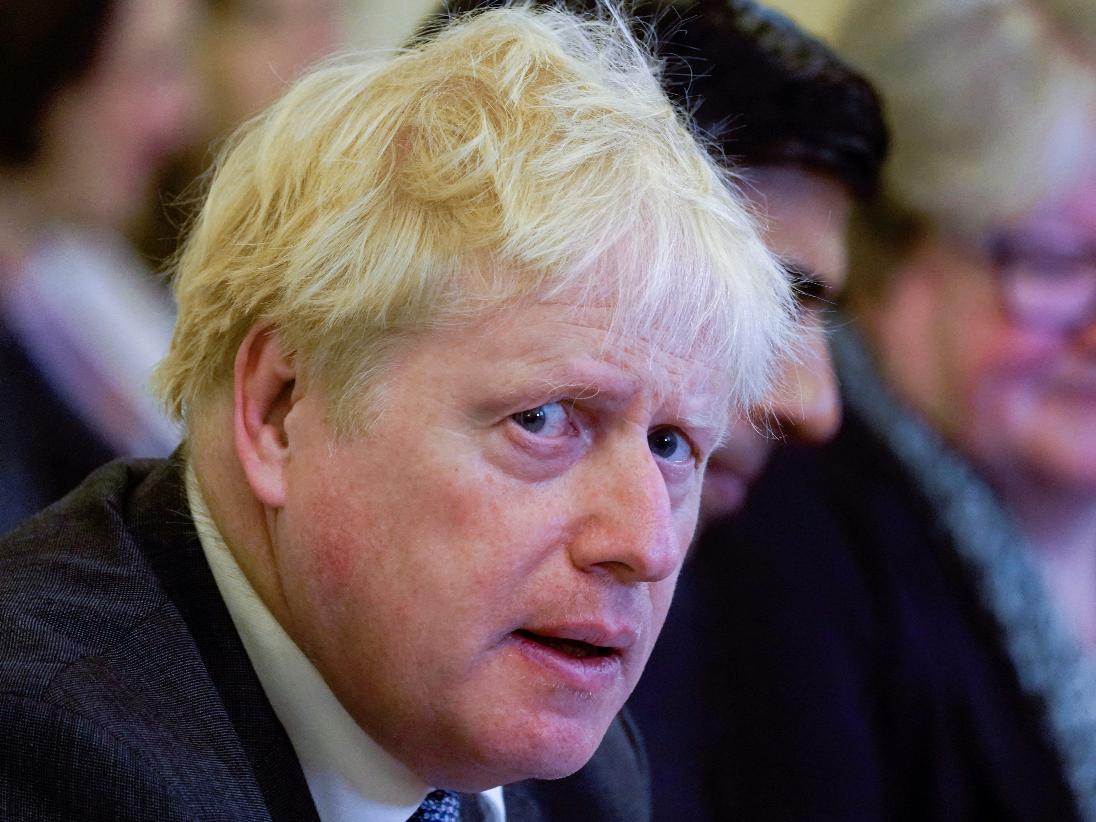 Der britische Premierminister Boris Johnson ist am Freitag überraschend nach Kiew gereist. Der britische Premierminister Boris Johnson ist am Freitag überraschend nach Kiew gereist.
