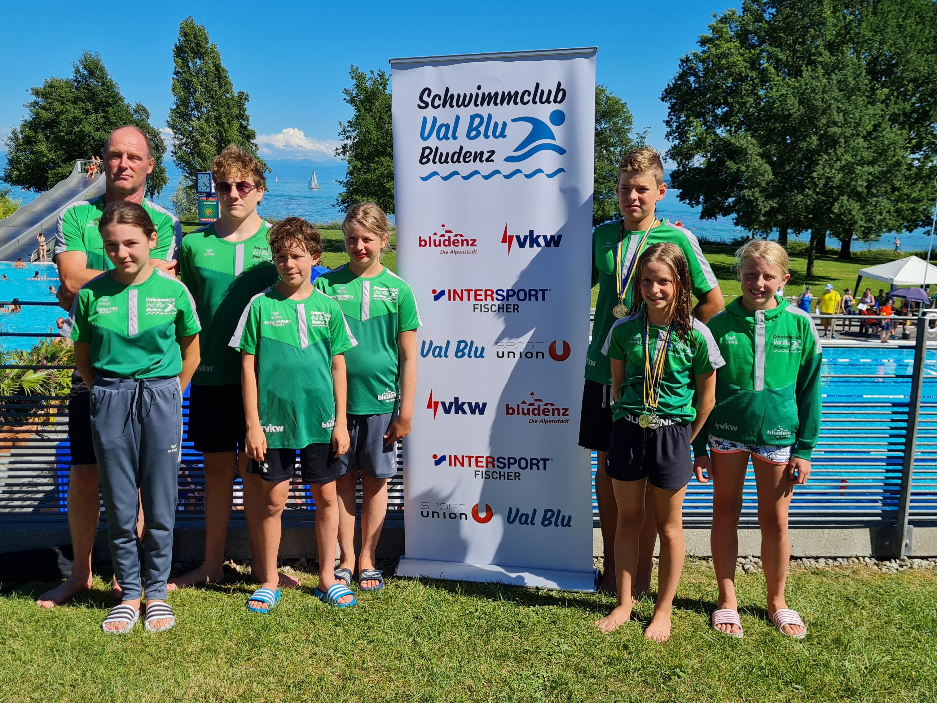 Das erfolgreiche Team des SC Val Blu Bludenz