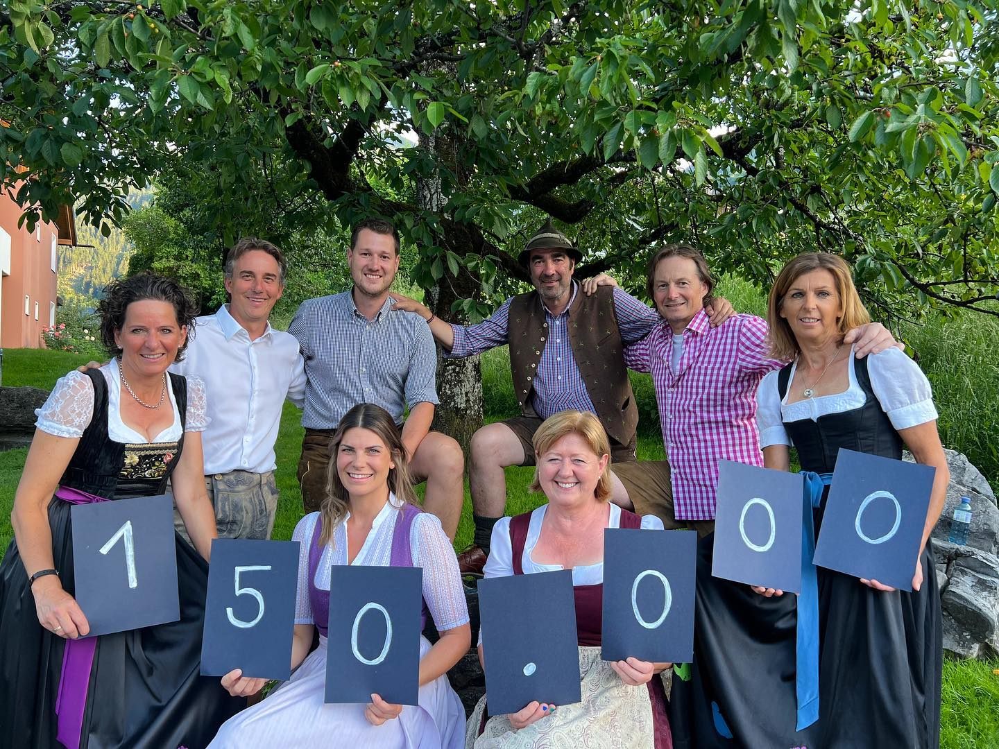 Die Golmer Cross Golf Charity erspielte 150.000 Euro. Die Golmer Cross Golf Charity erspielte 150.000 Euro.