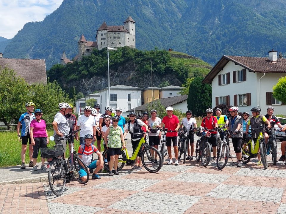 Seniorenbund Rankweil auf 3-Länder-Radtour Seniorenbund Rankweil auf 3-Länder-Radtour