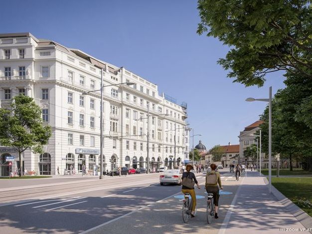 Der ÖAMTC hat das Konzept "Platz für alle am Rennweg” präsentiert Der ÖAMTC hat das Konzept "Platz für alle am Rennweg” präsentiert